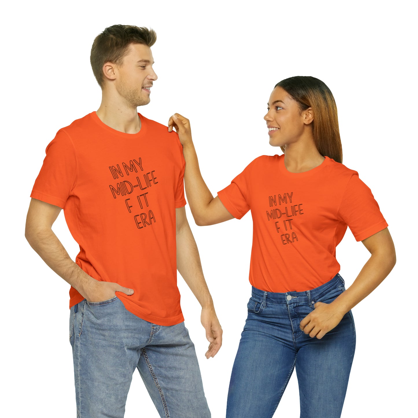 Mid life F-it era Short Sleeve Tee