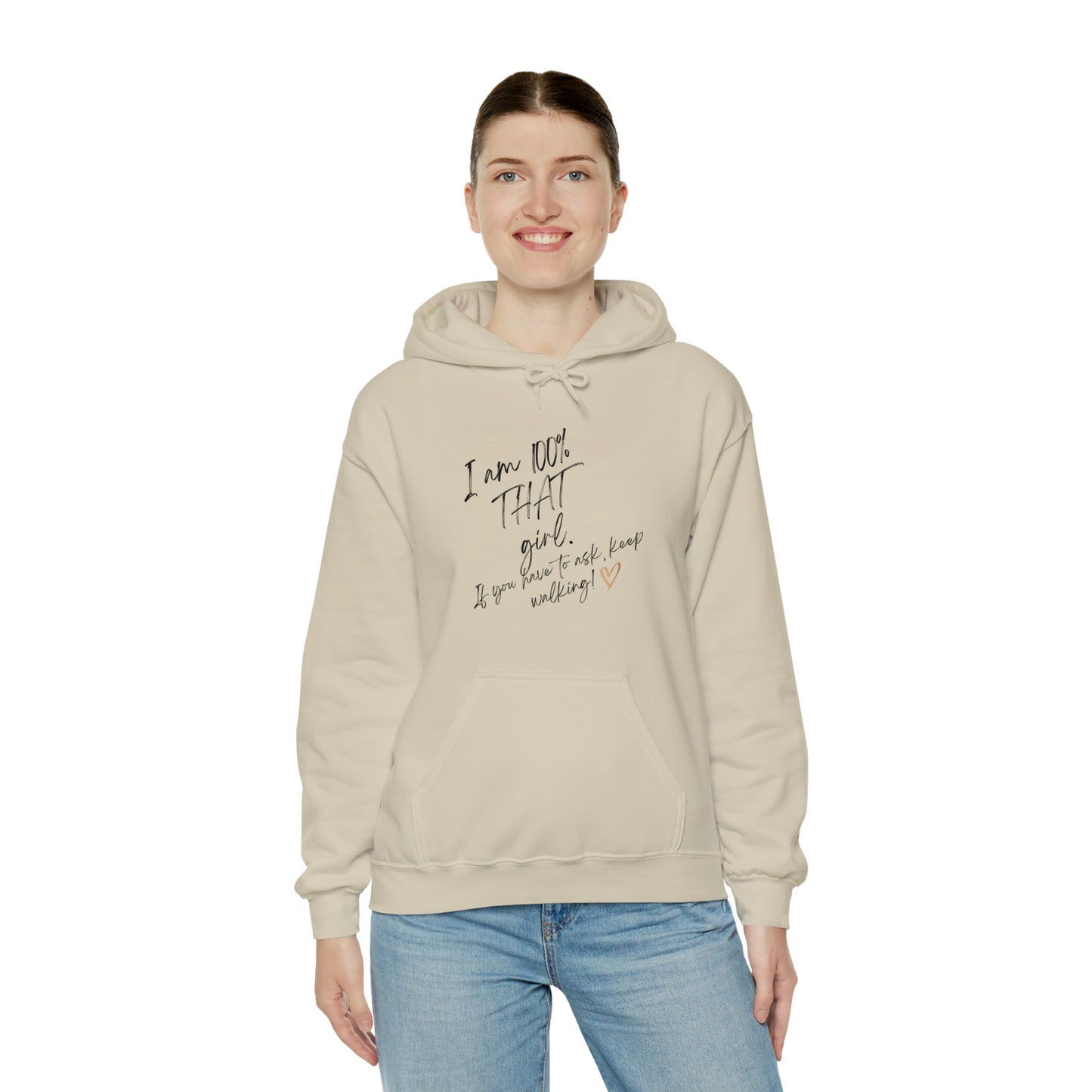 **Intro sale on hoodie $10 off!! **That girl" Unisex Heavy Blend™ Hooded Sweatshirt