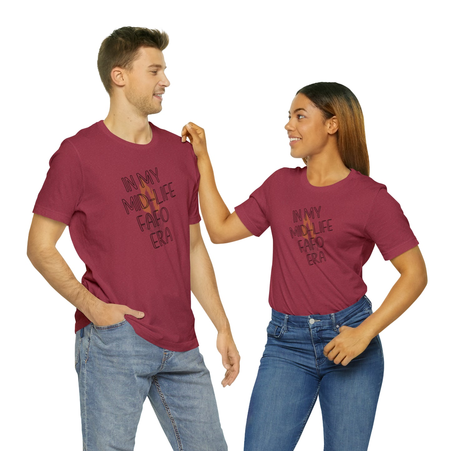 mid-life FAFO era Short Sleeve Tee