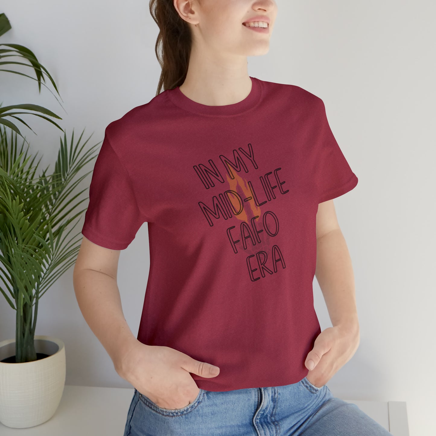 mid-life FAFO era Short Sleeve Tee