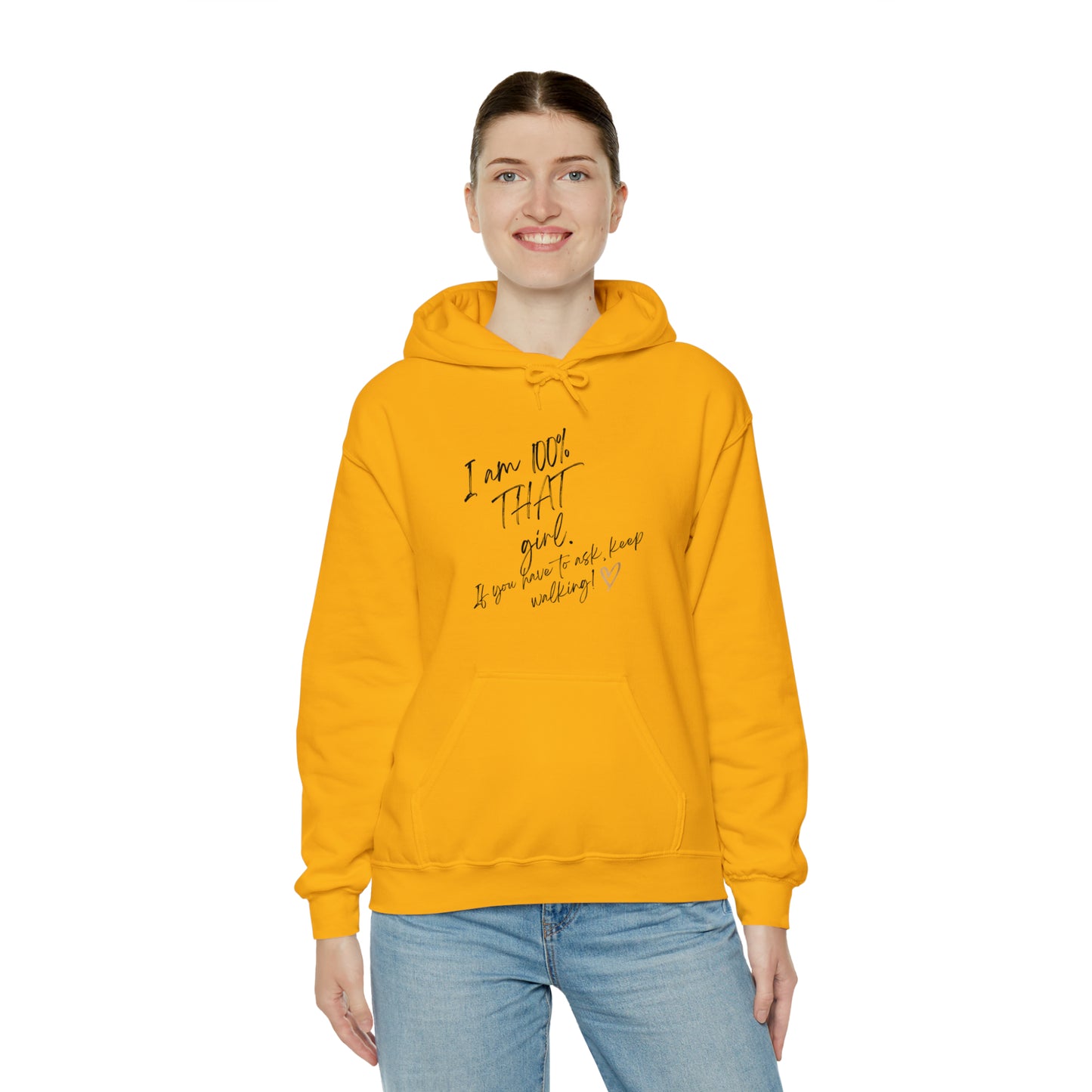 **Intro sale on hoodie $10 off!! **That girl" Unisex Heavy Blend™ Hooded Sweatshirt