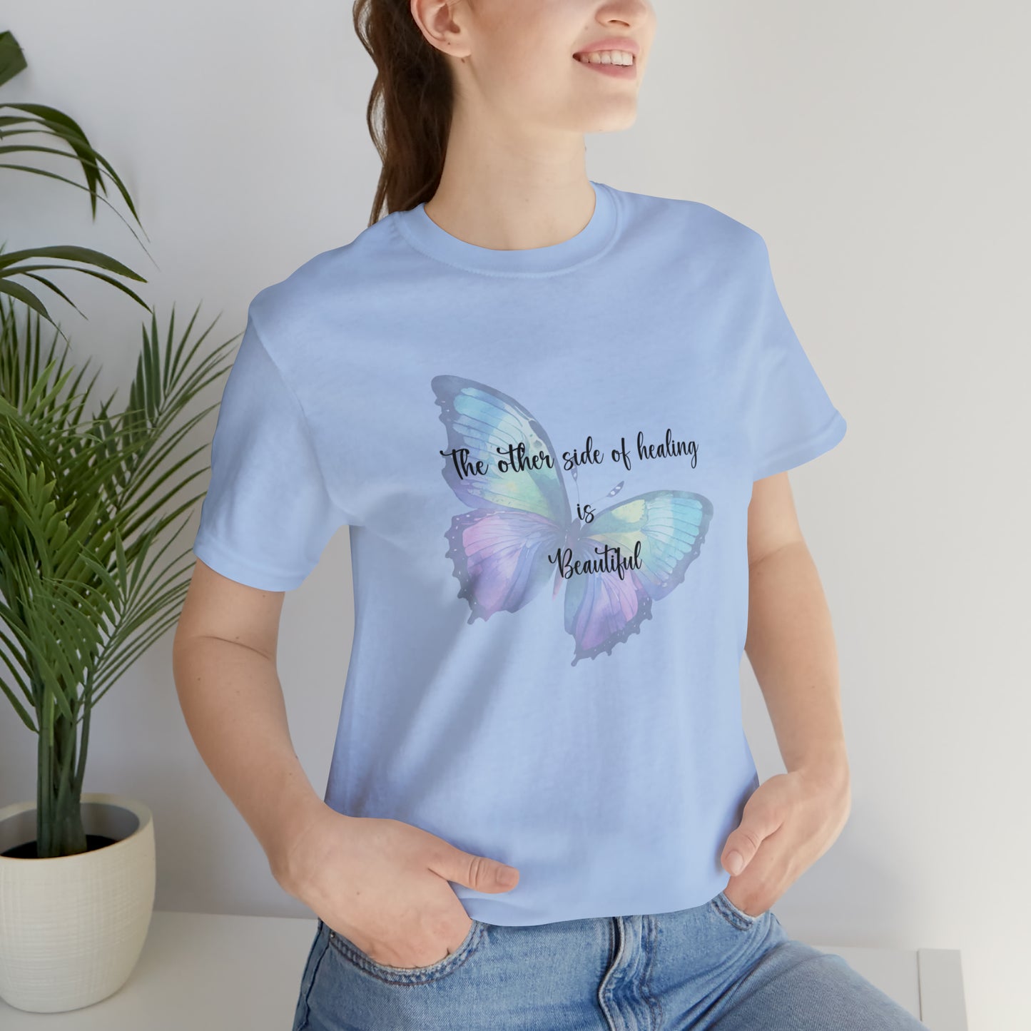 "Other side of Healing" Unisex Jersey Short Sleeve Tee