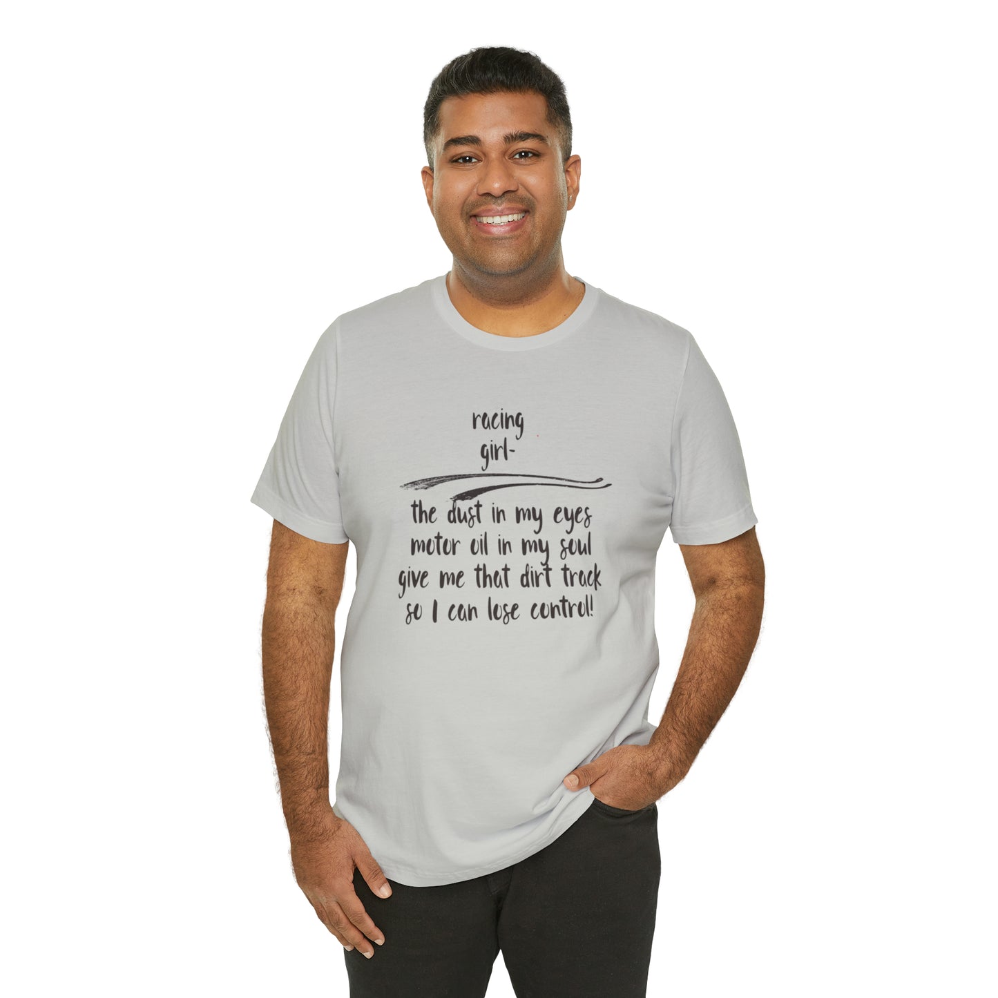 Racing Girl Unisex Jersey Short Sleeve Tee