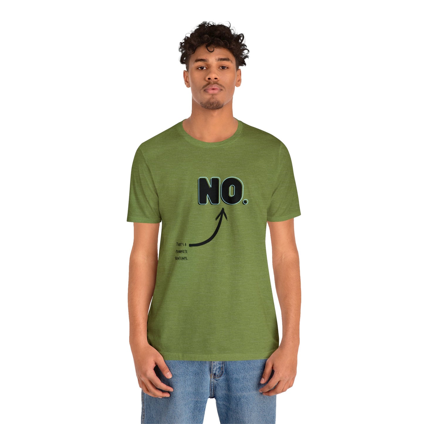 "NO" Short Sleeve Tee