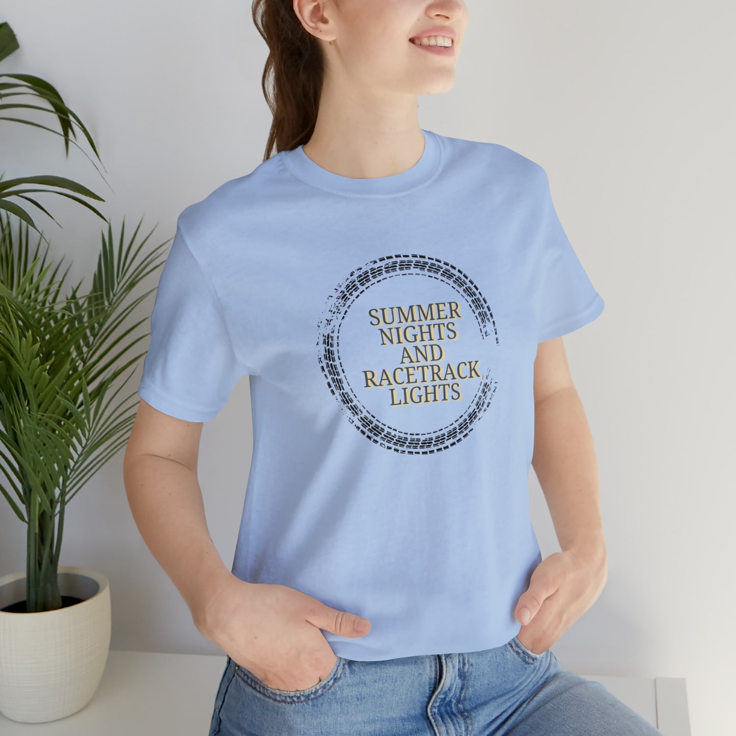 Summer nights Unisex Jersey Short Sleeve Tee