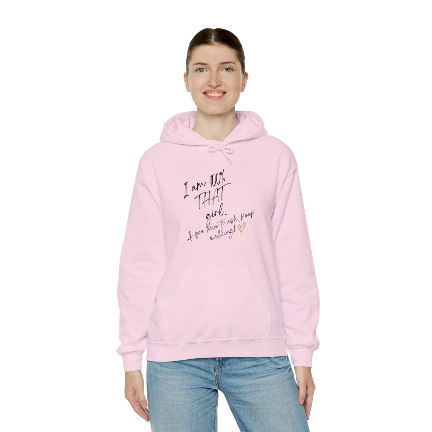 **Intro sale on hoodie $10 off!! **That girl" Unisex Heavy Blend™ Hooded Sweatshirt