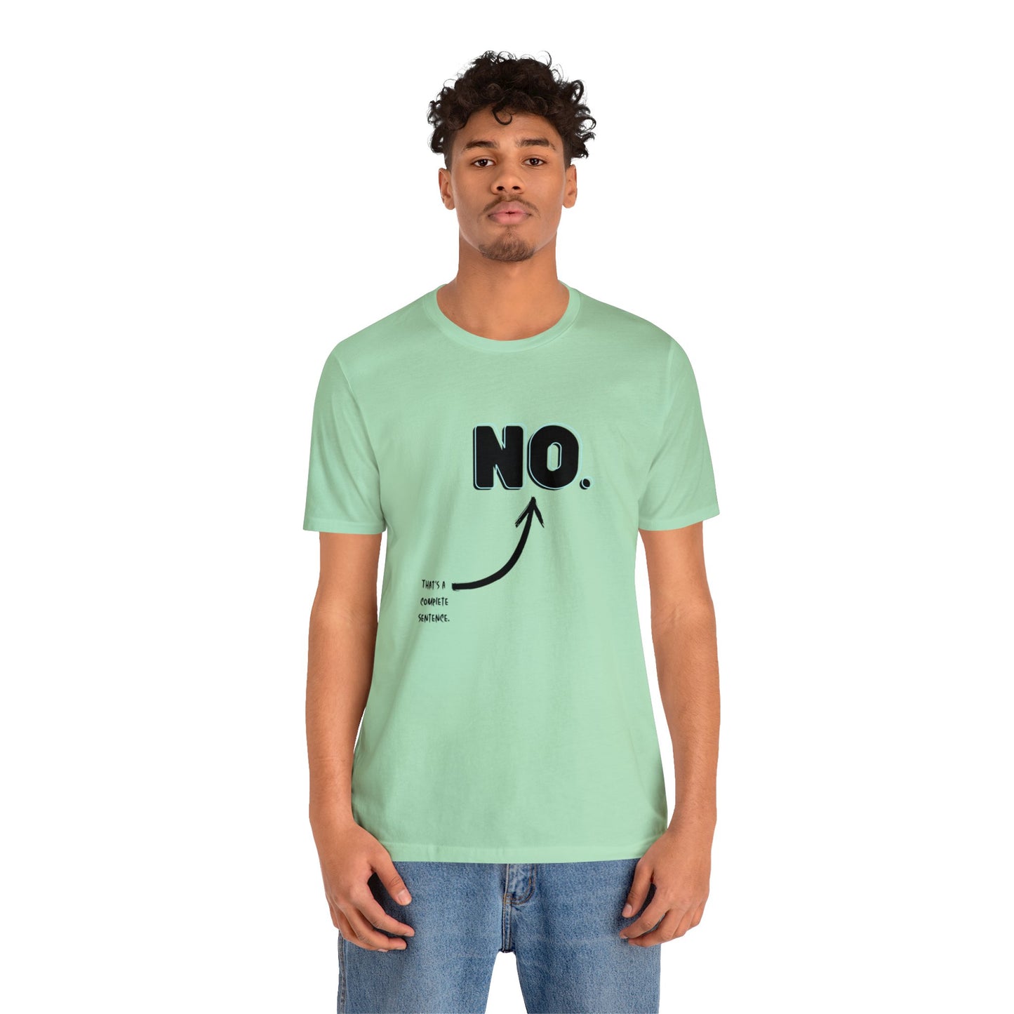 "NO" Short Sleeve Tee