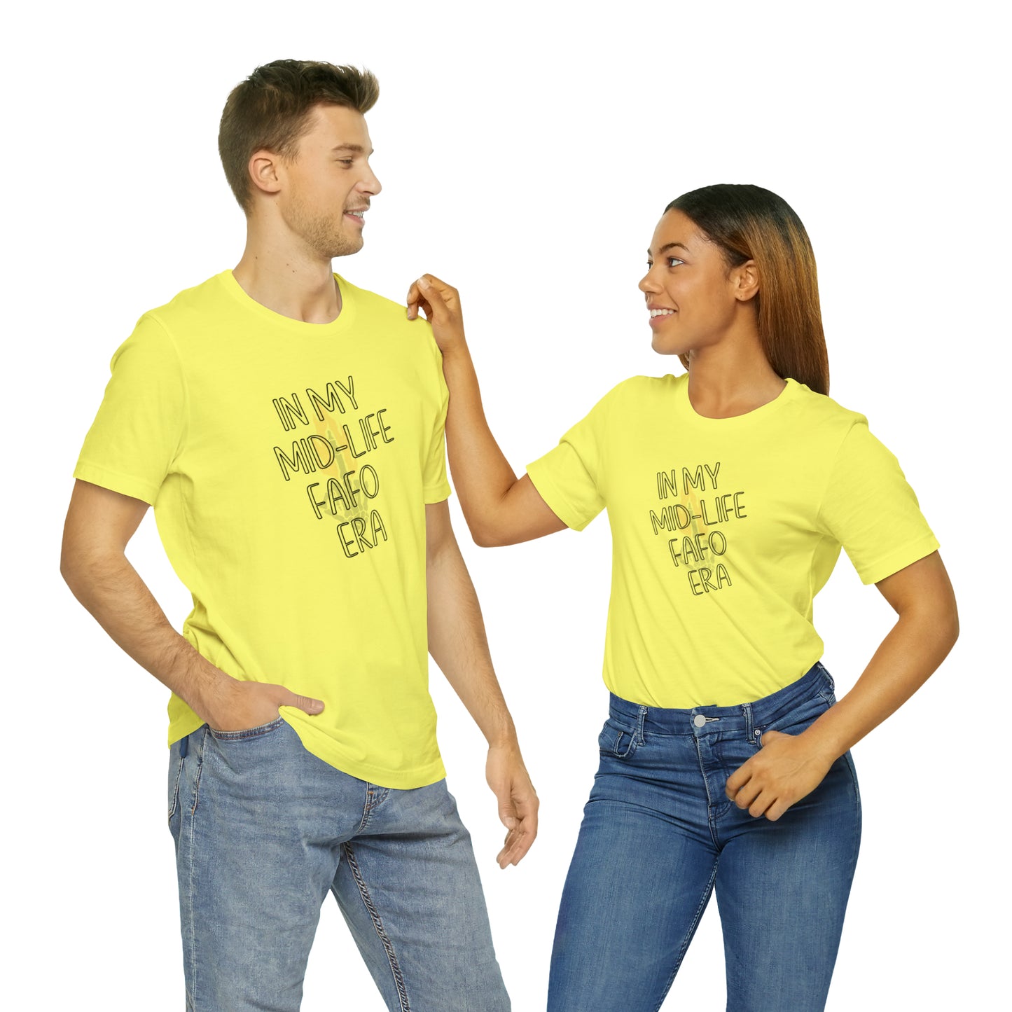 mid-life FAFO era Short Sleeve Tee