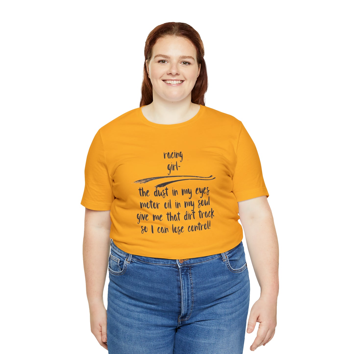 Racing Girl Unisex Jersey Short Sleeve Tee