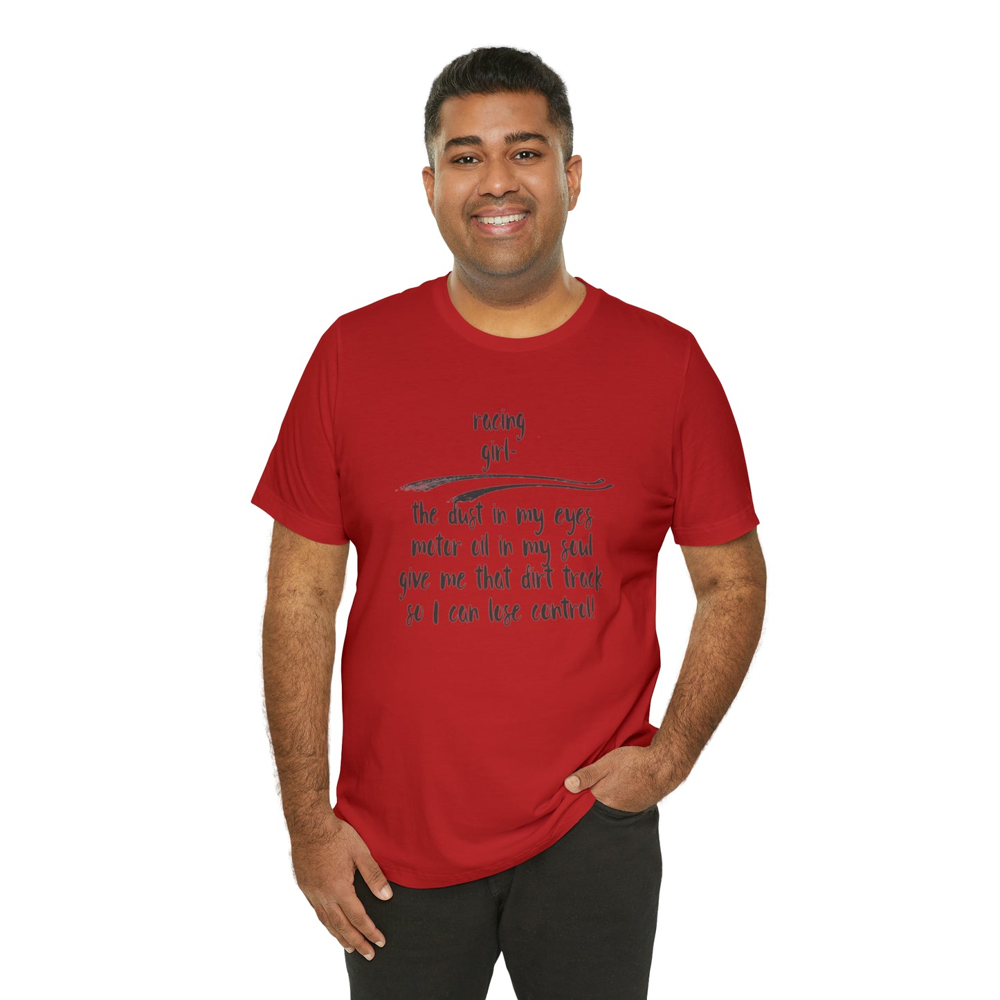 Racing Girl Unisex Jersey Short Sleeve Tee