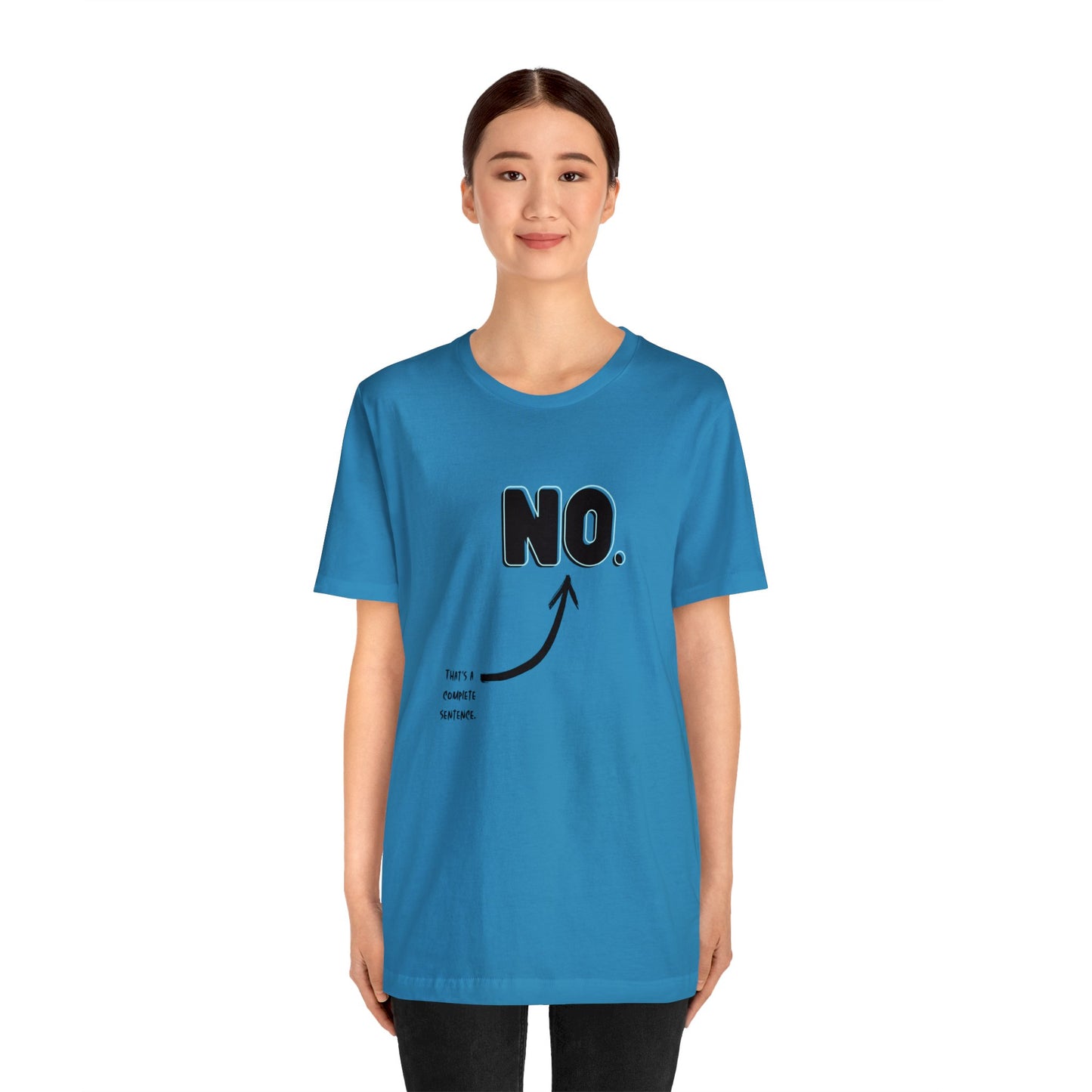 "NO" Short Sleeve Tee