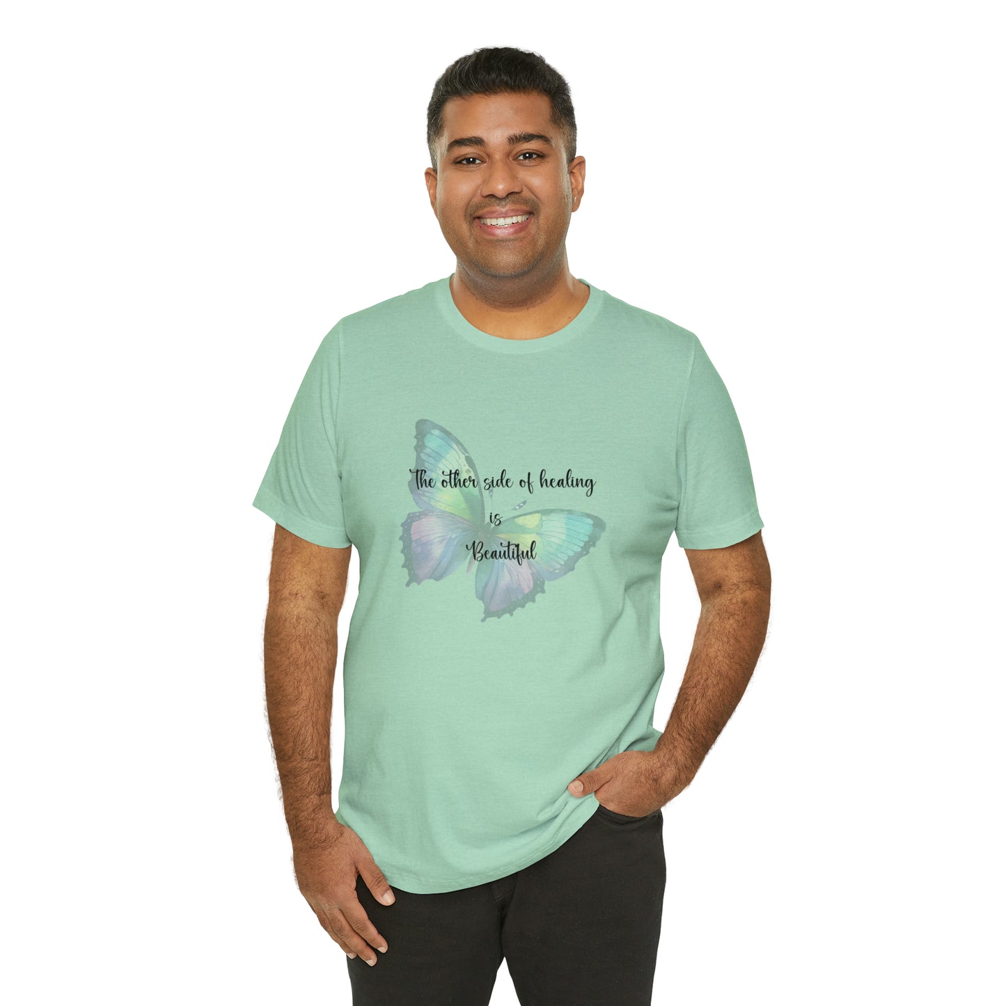 "Other side of Healing" Unisex Jersey Short Sleeve Tee