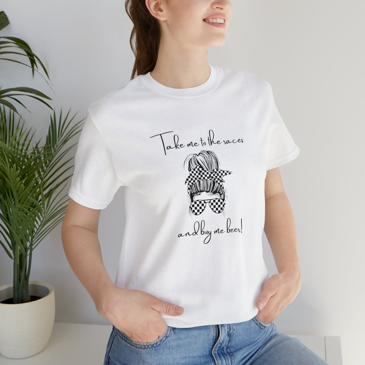 Take me racing Unisex Jersey Short Sleeve Tee