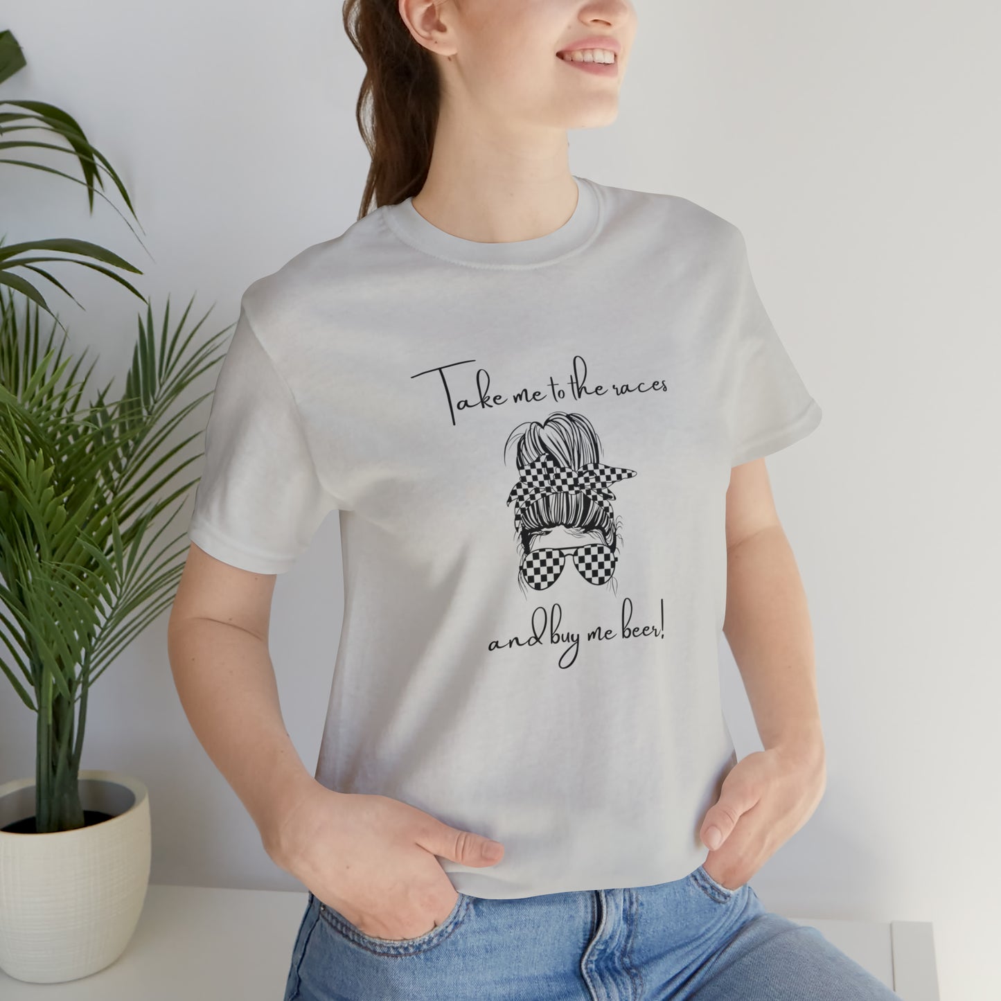 Take me racing Unisex Jersey Short Sleeve Tee