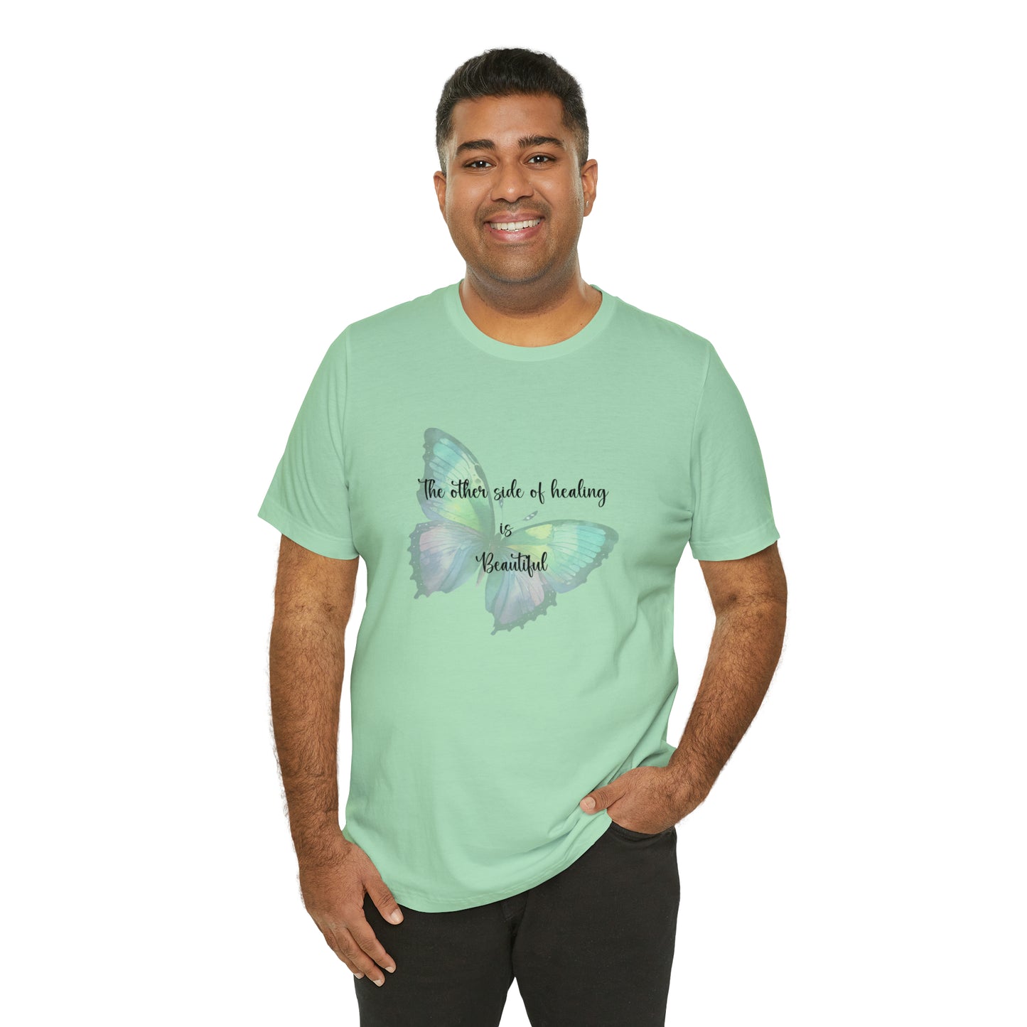 "Other side of Healing" Unisex Jersey Short Sleeve Tee