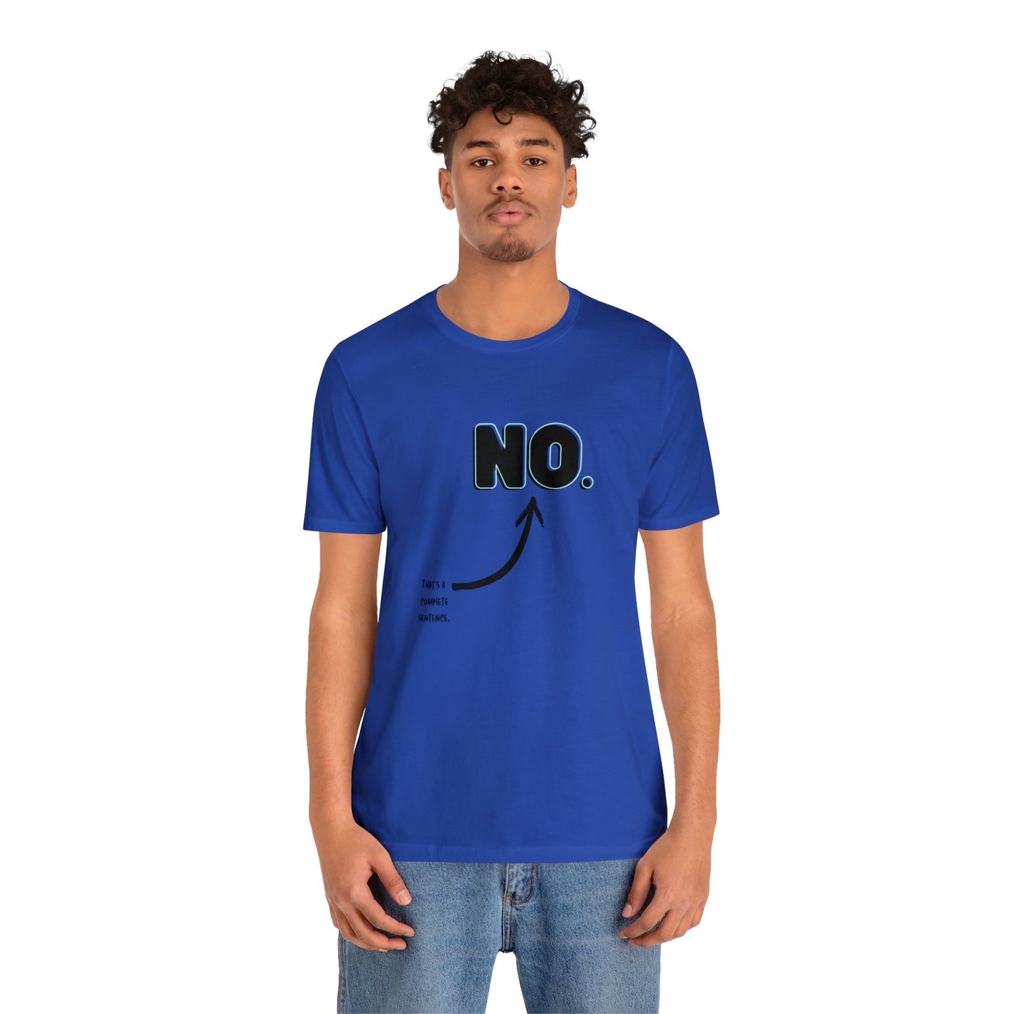 "NO" Short Sleeve Tee