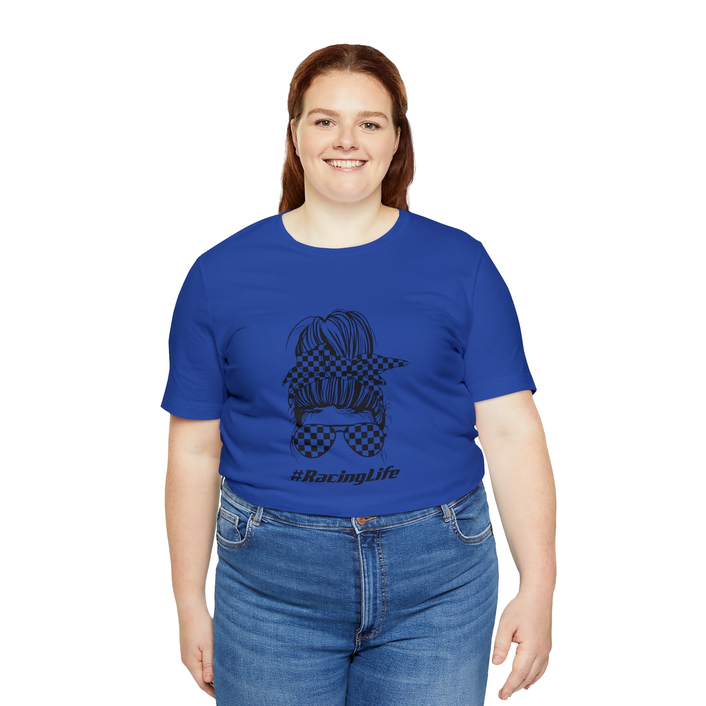 #Racinglife Unisex Jersey Short Sleeve Tee