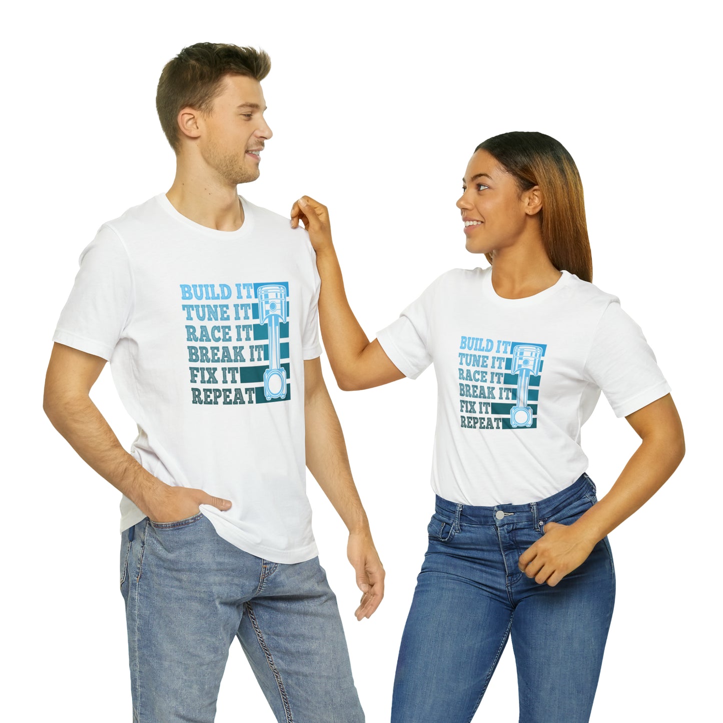 Racing/Pit Crew Unisex Jersey Short Sleeve Tee