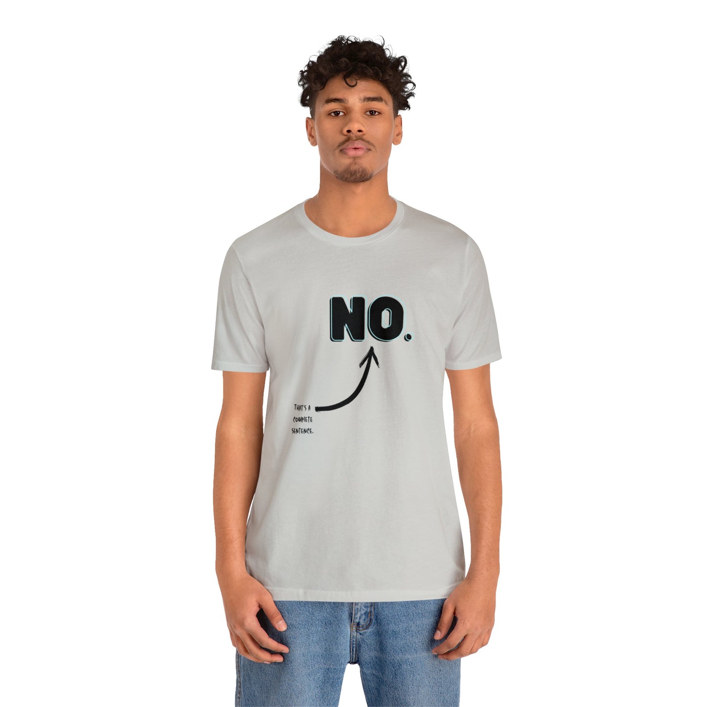 "NO" Short Sleeve Tee