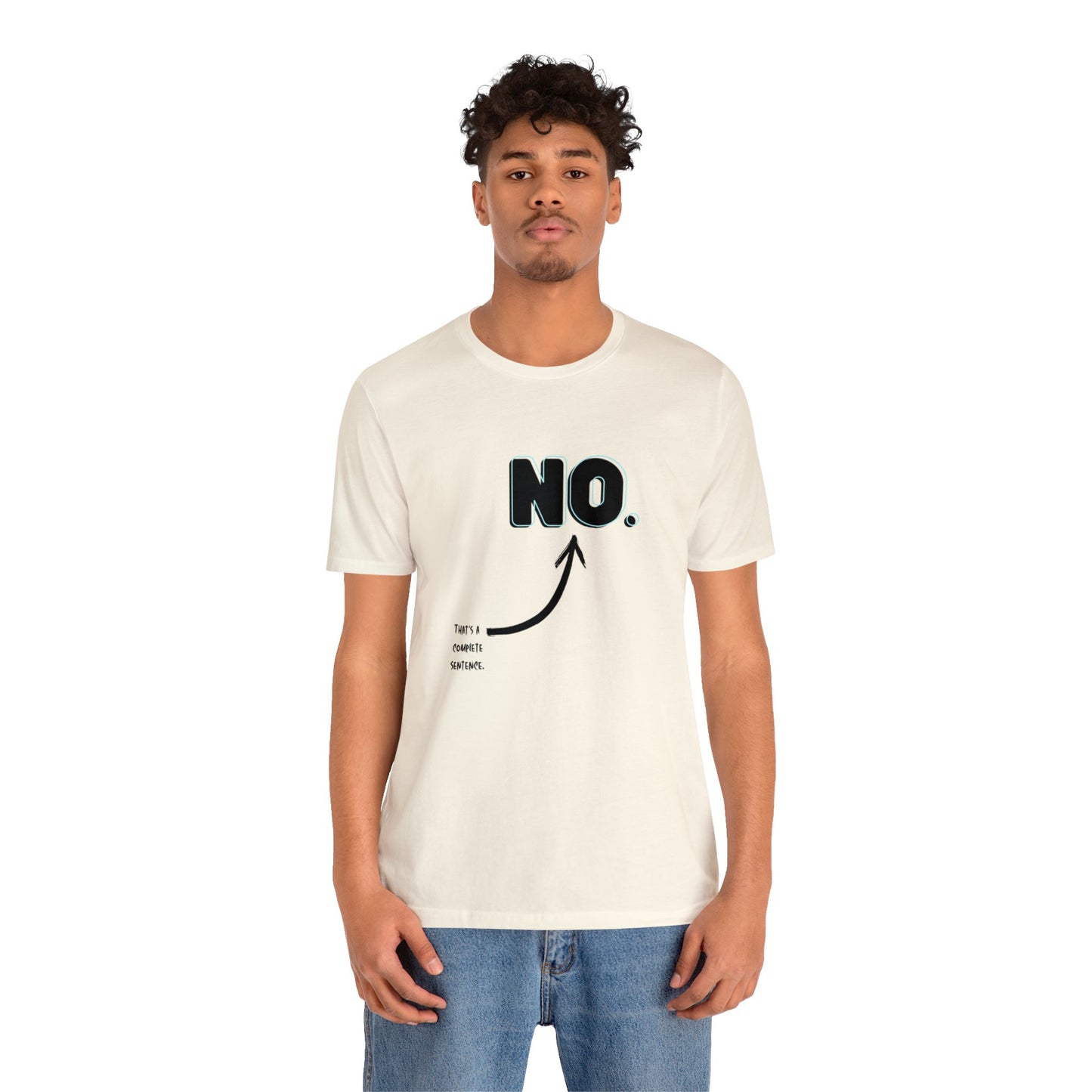 "NO" Short Sleeve Tee