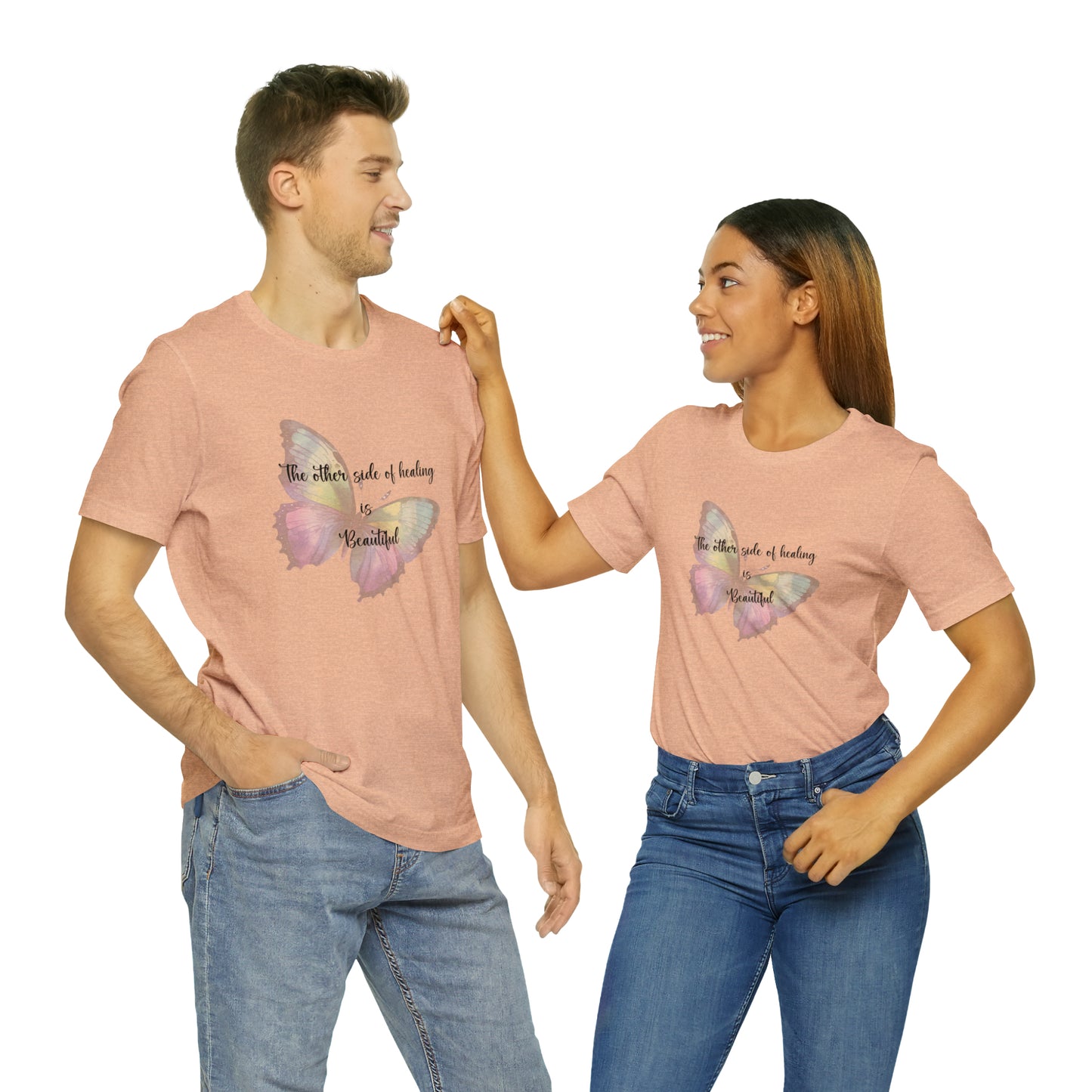 "Other side of Healing" Unisex Jersey Short Sleeve Tee