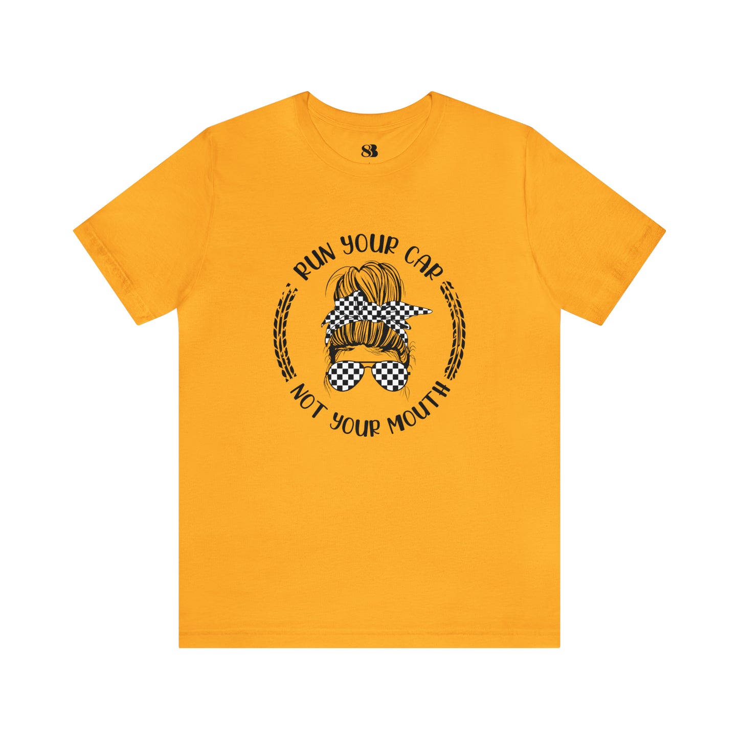 Run Your Car Unisex Jersey Short Sleeve Tee
