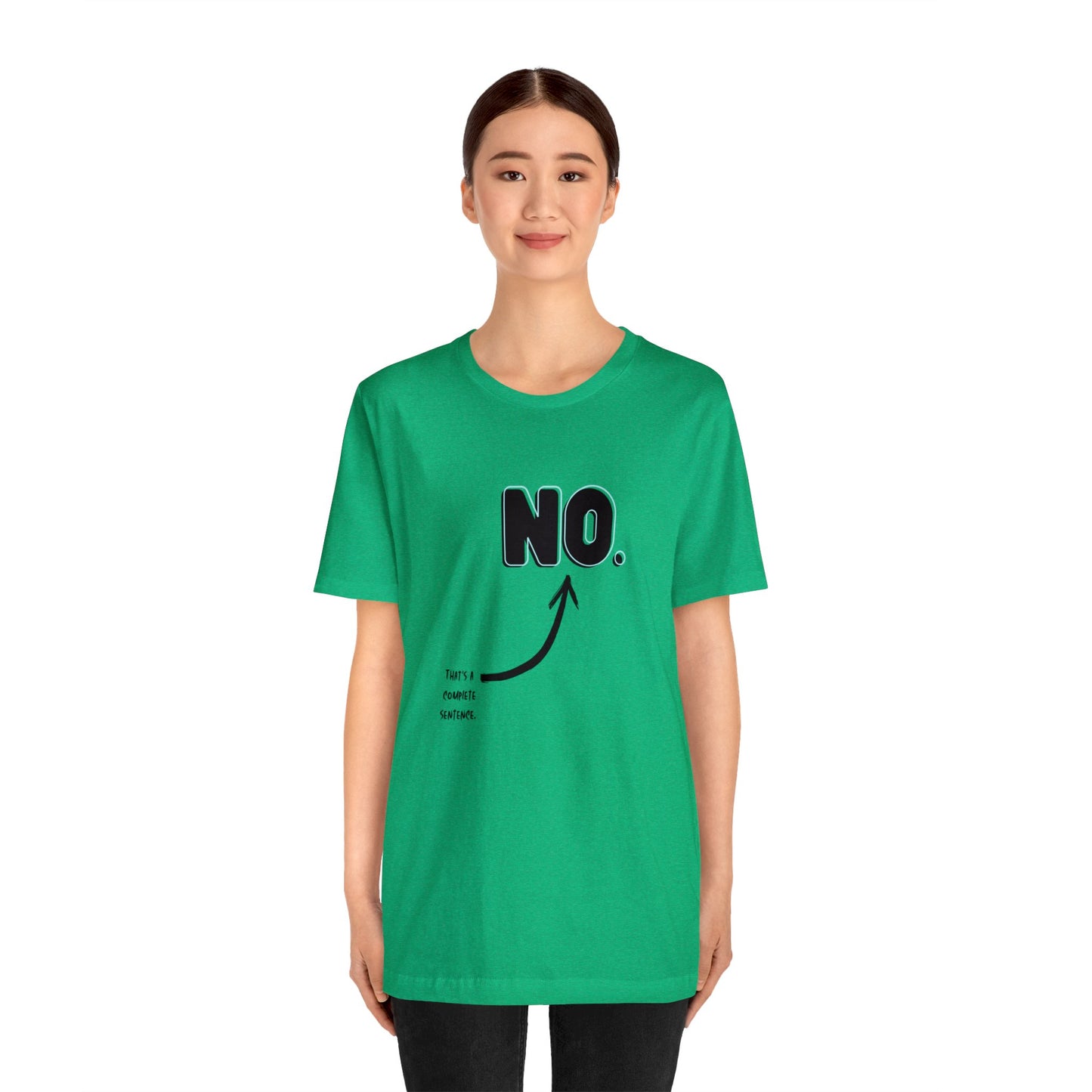 "NO" Short Sleeve Tee