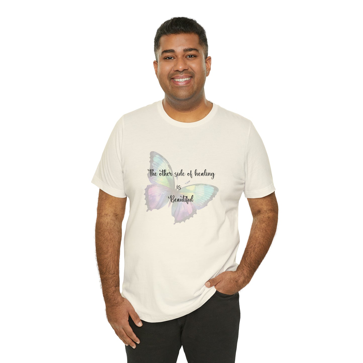 "Other side of Healing" Unisex Jersey Short Sleeve Tee