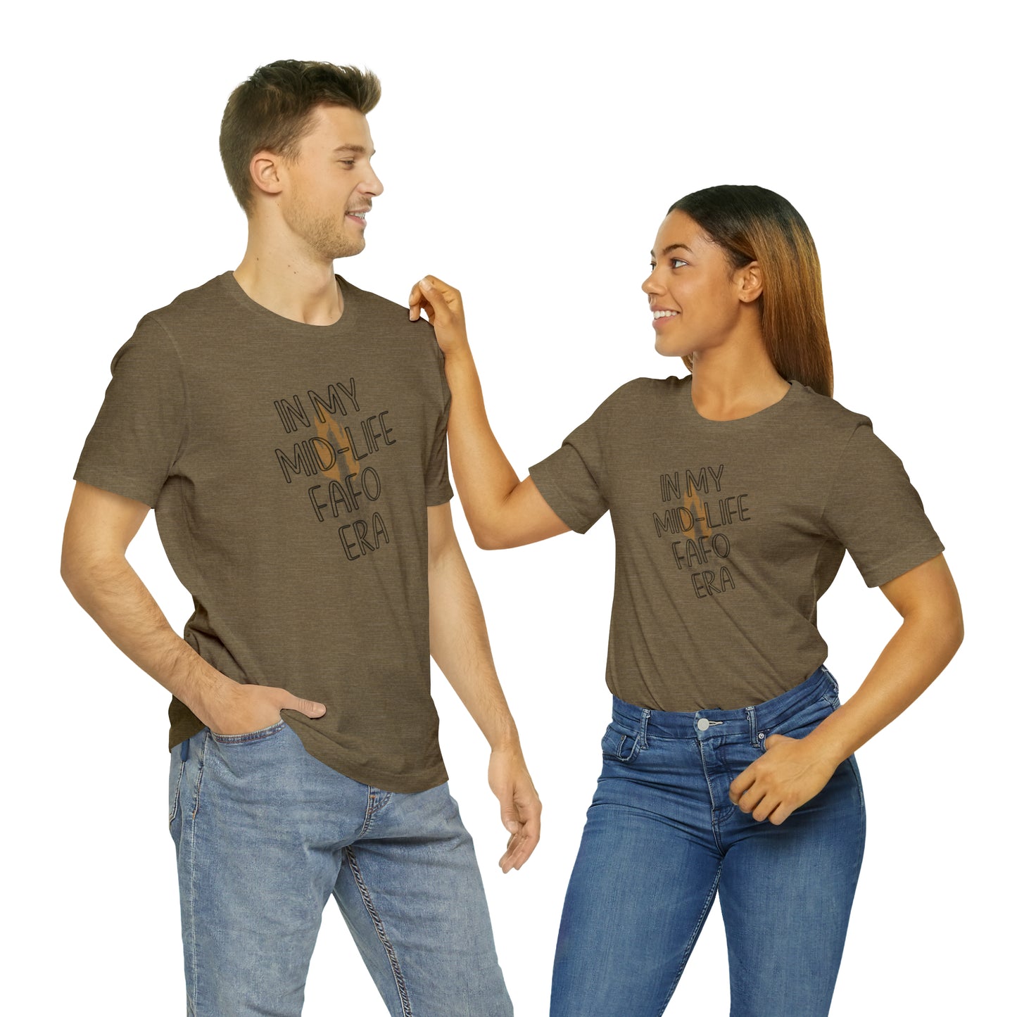 mid-life FAFO era Short Sleeve Tee