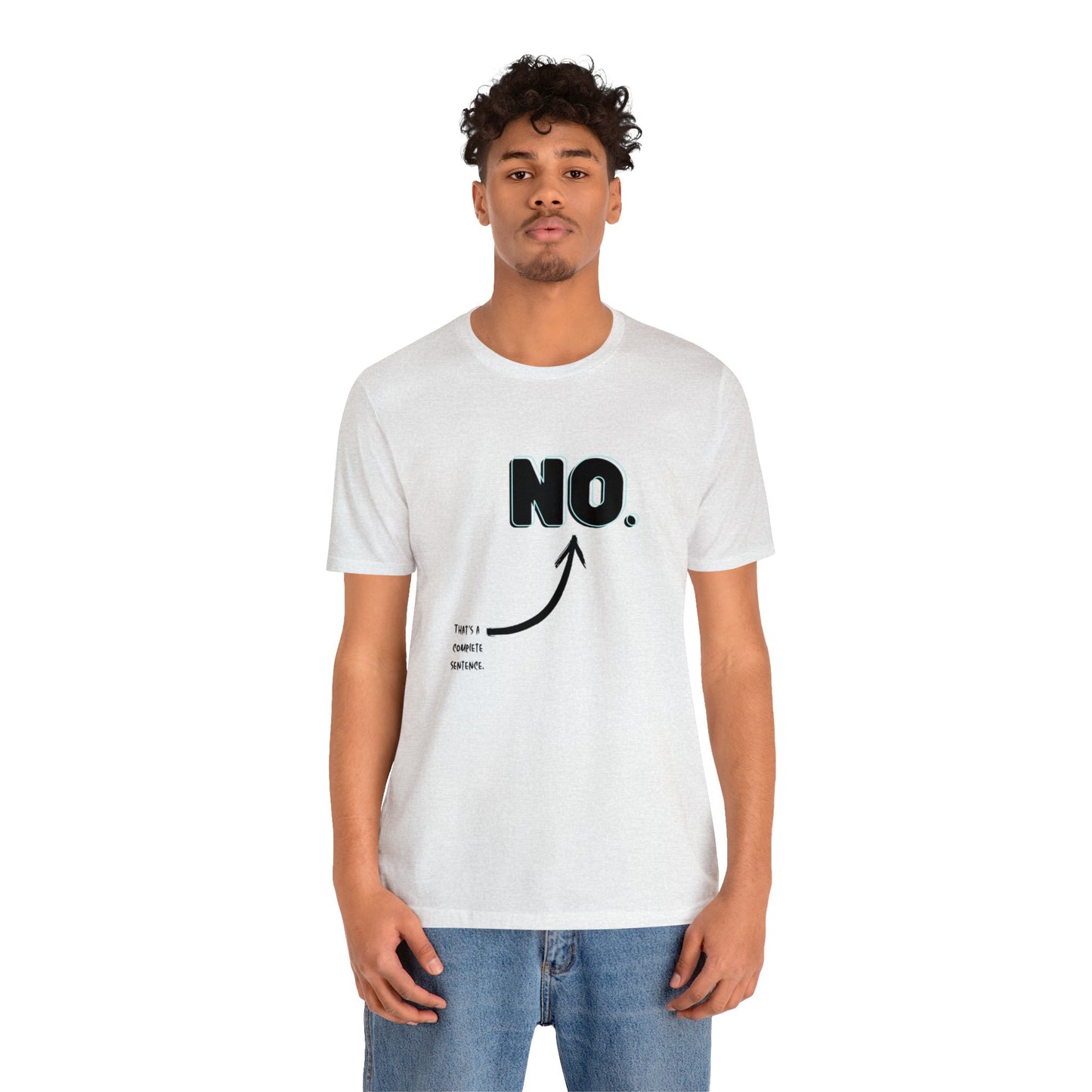 "NO" Short Sleeve Tee