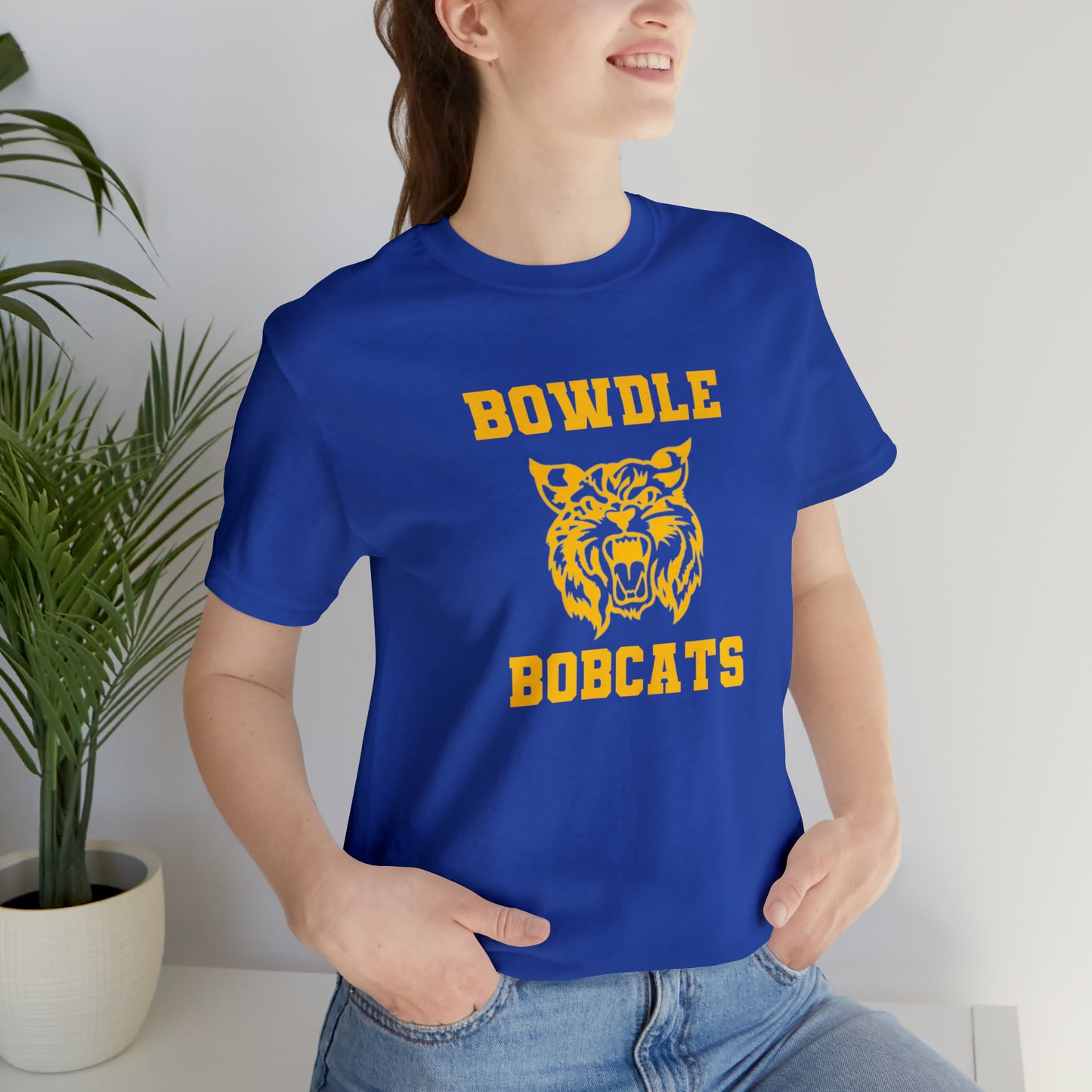 Bowdle Bobcat Throwback Short Sleeve Tee