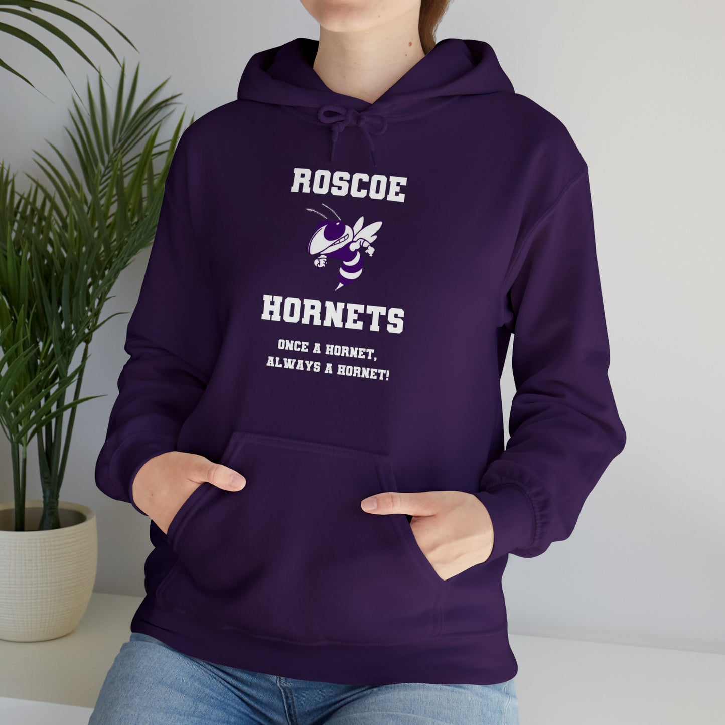 Roscoe Hornet Throwback Hooded Sweatshirt