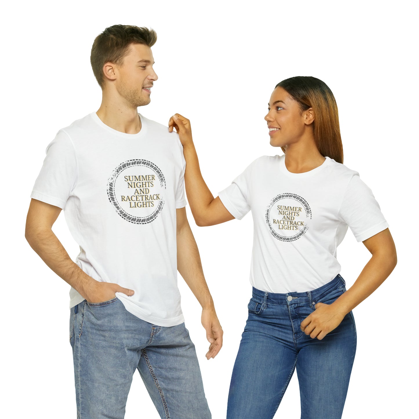 Summer nights Unisex Jersey Short Sleeve Tee