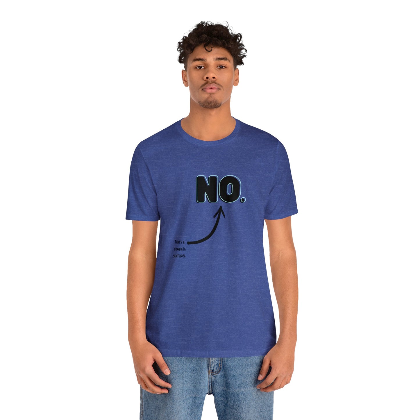 "NO" Short Sleeve Tee