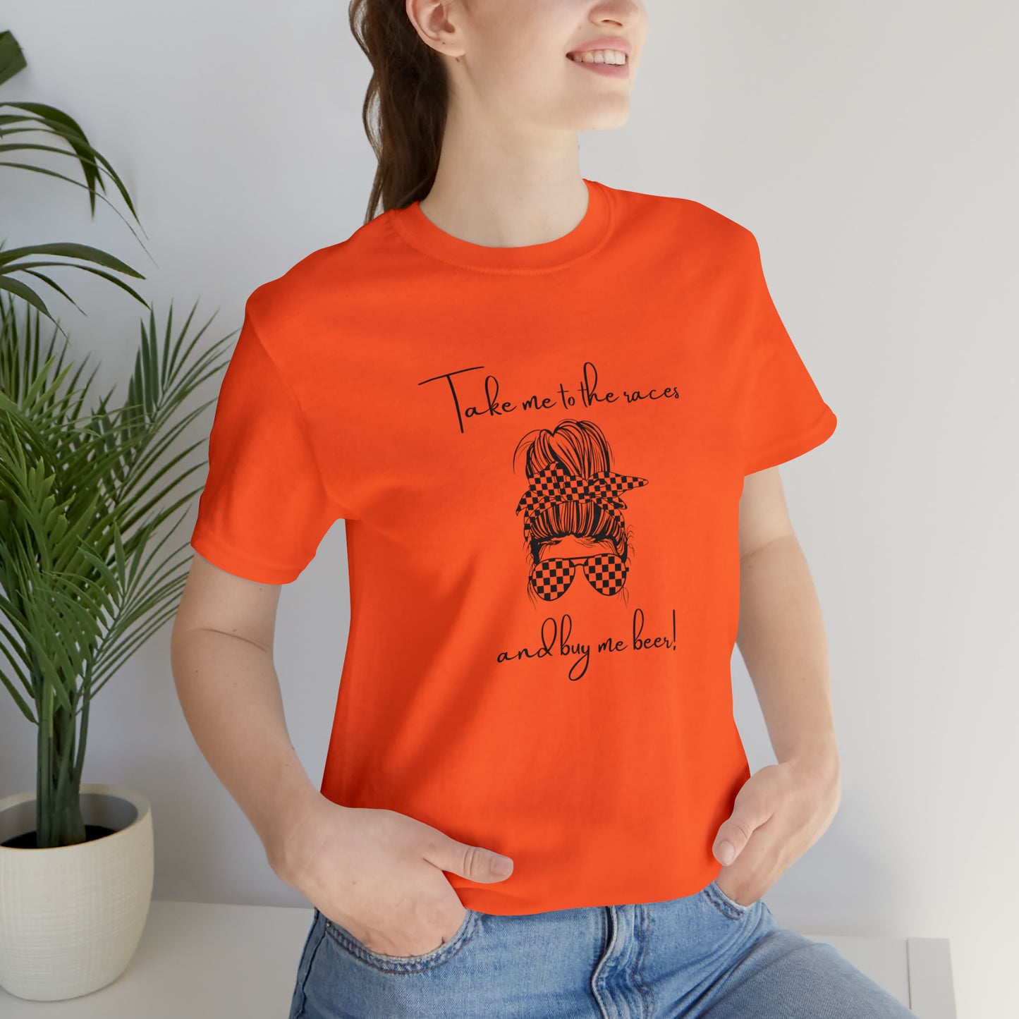 Take me racing Unisex Jersey Short Sleeve Tee