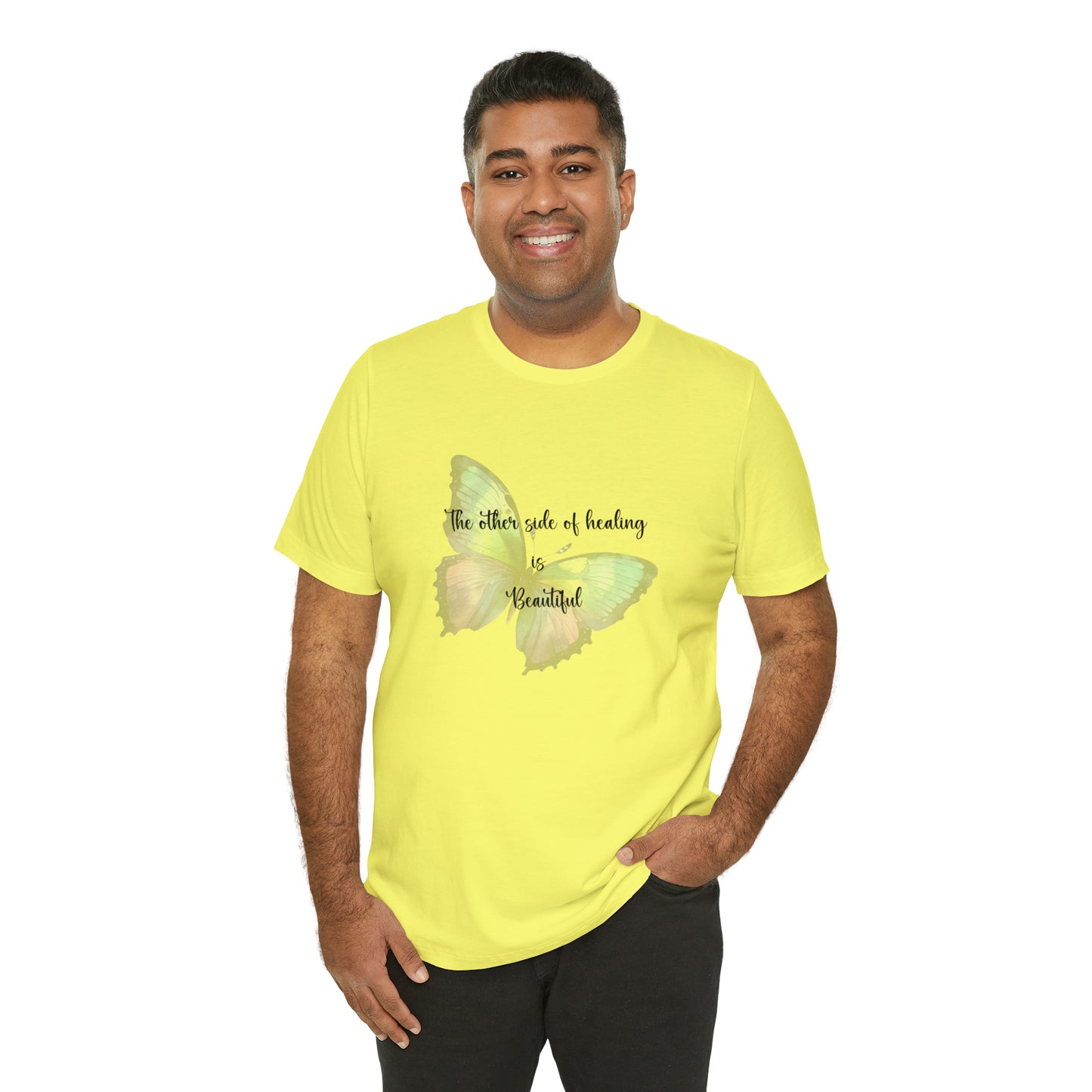 "Other side of Healing" Unisex Jersey Short Sleeve Tee