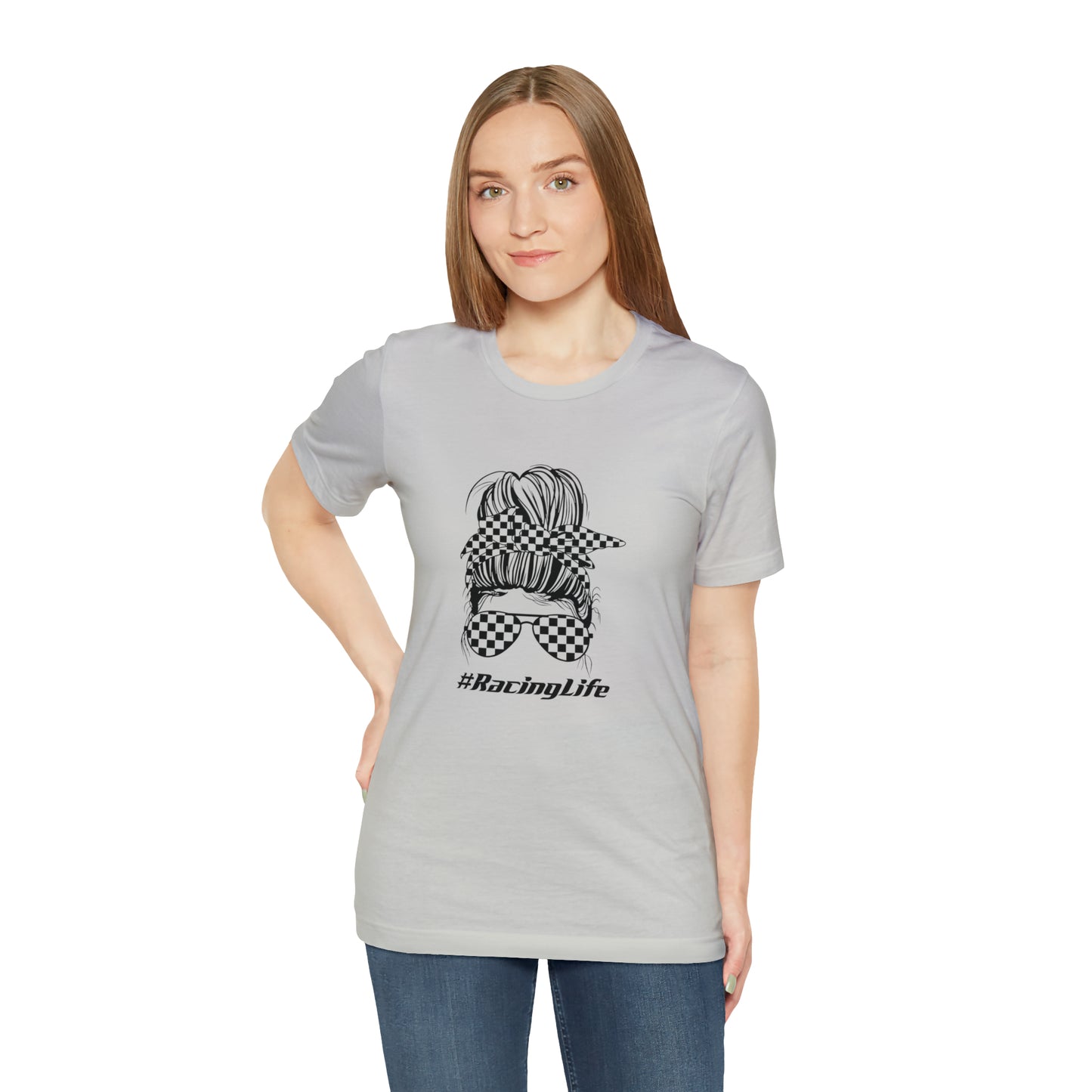 #Racinglife Unisex Jersey Short Sleeve Tee