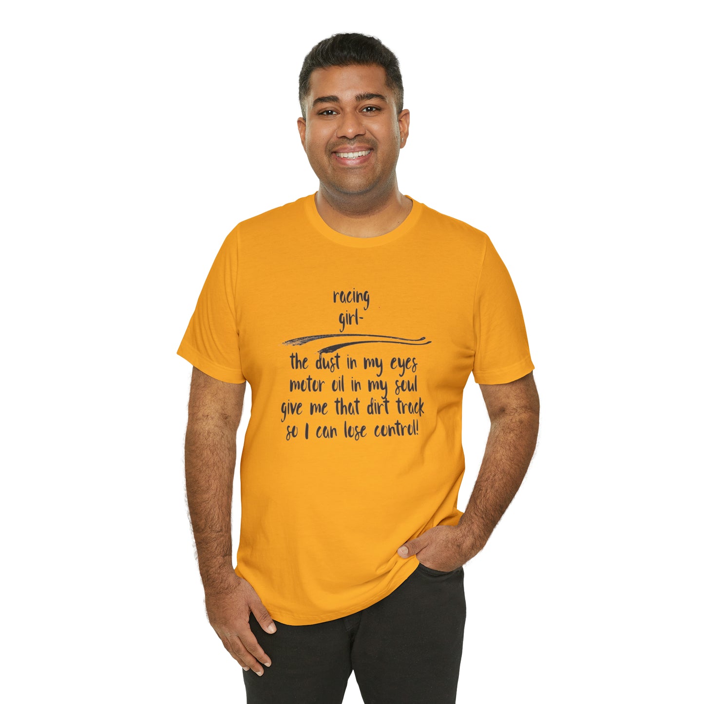 Racing Girl Unisex Jersey Short Sleeve Tee