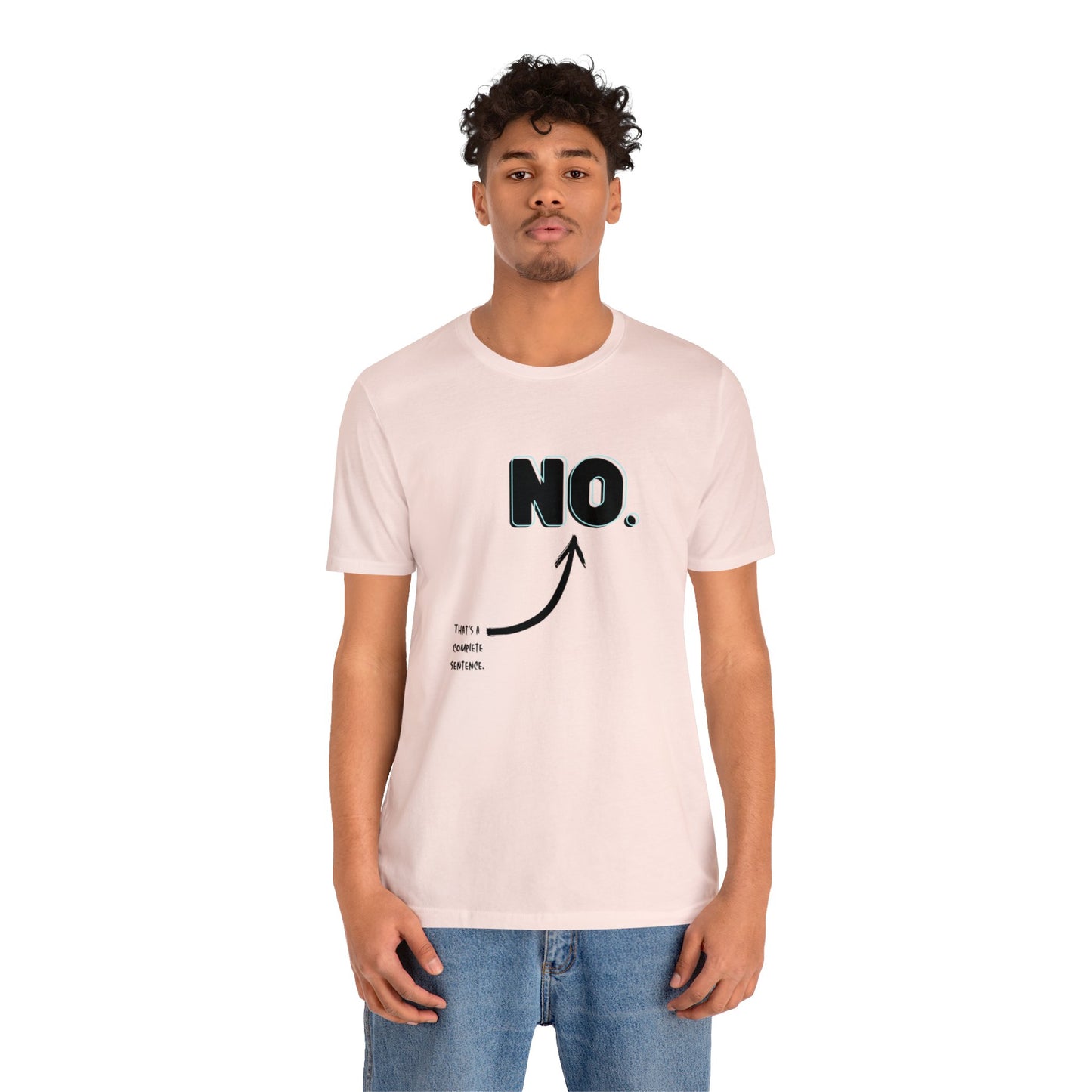 "NO" Short Sleeve Tee