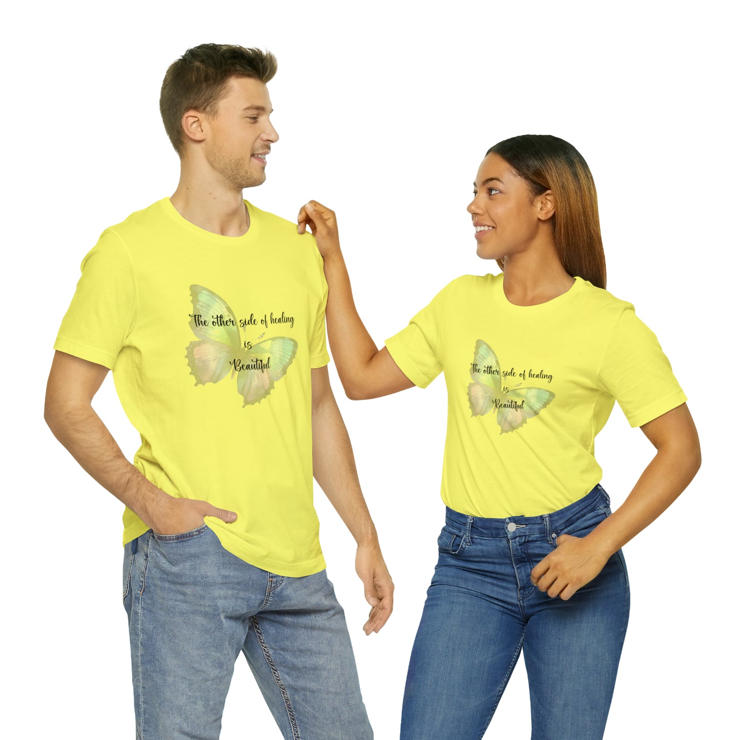 "Other side of Healing" Unisex Jersey Short Sleeve Tee