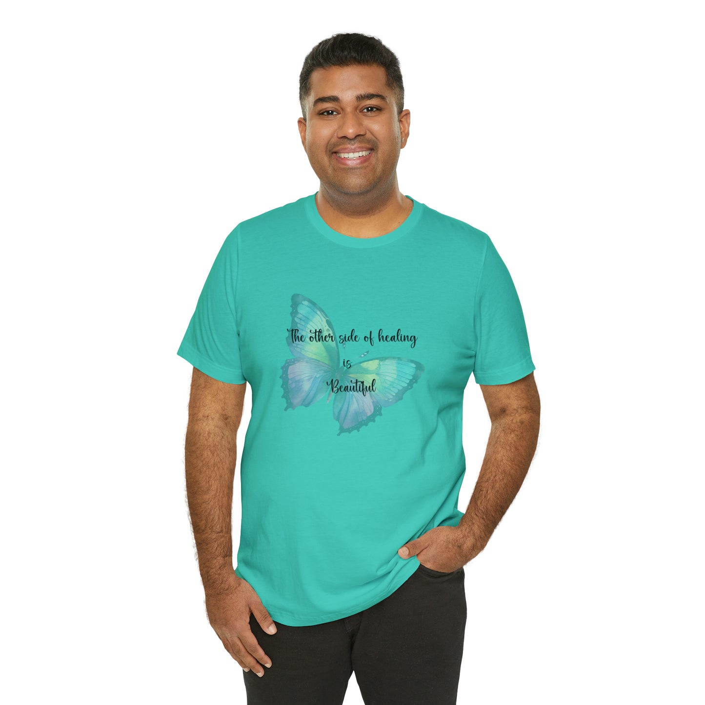 "Other side of Healing" Unisex Jersey Short Sleeve Tee