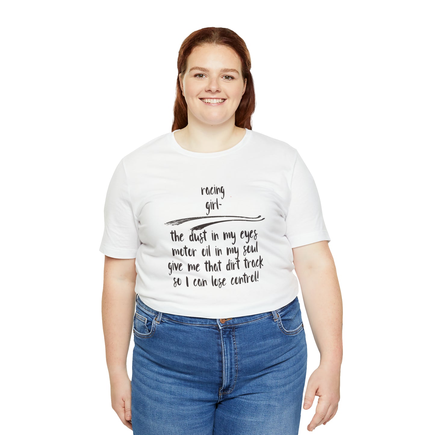 Racing Girl Unisex Jersey Short Sleeve Tee
