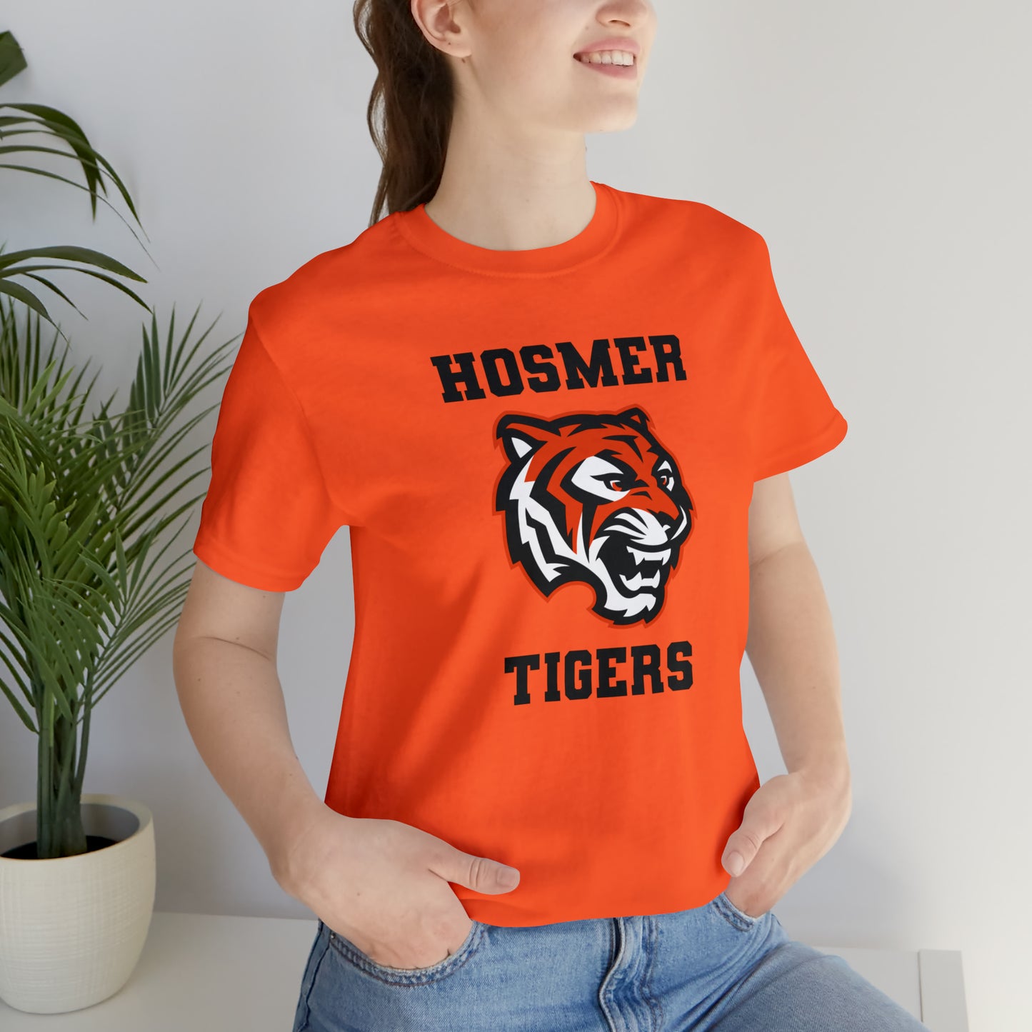 Hosmer Tiger Throwback Short Sleeve Tee