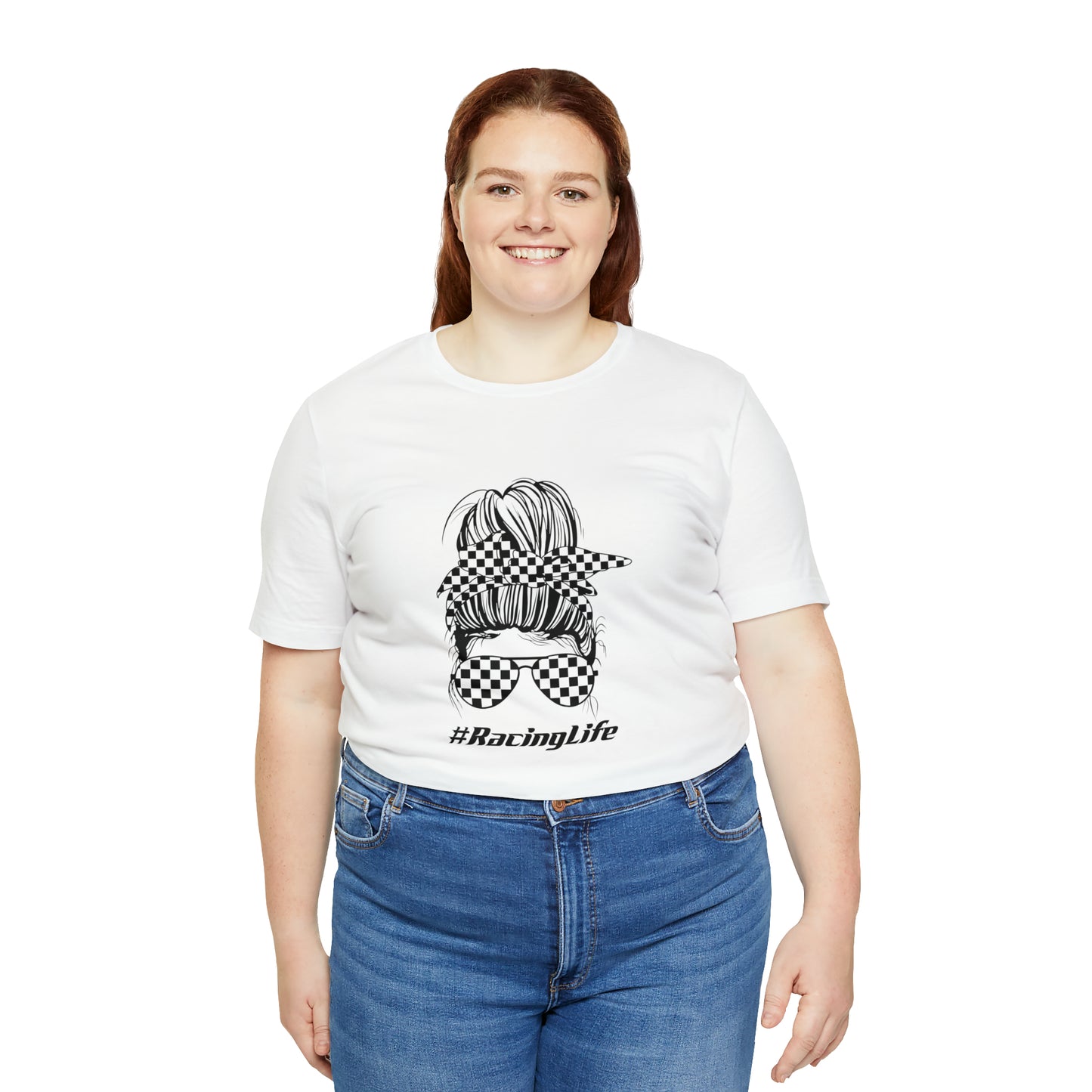 #Racinglife Unisex Jersey Short Sleeve Tee