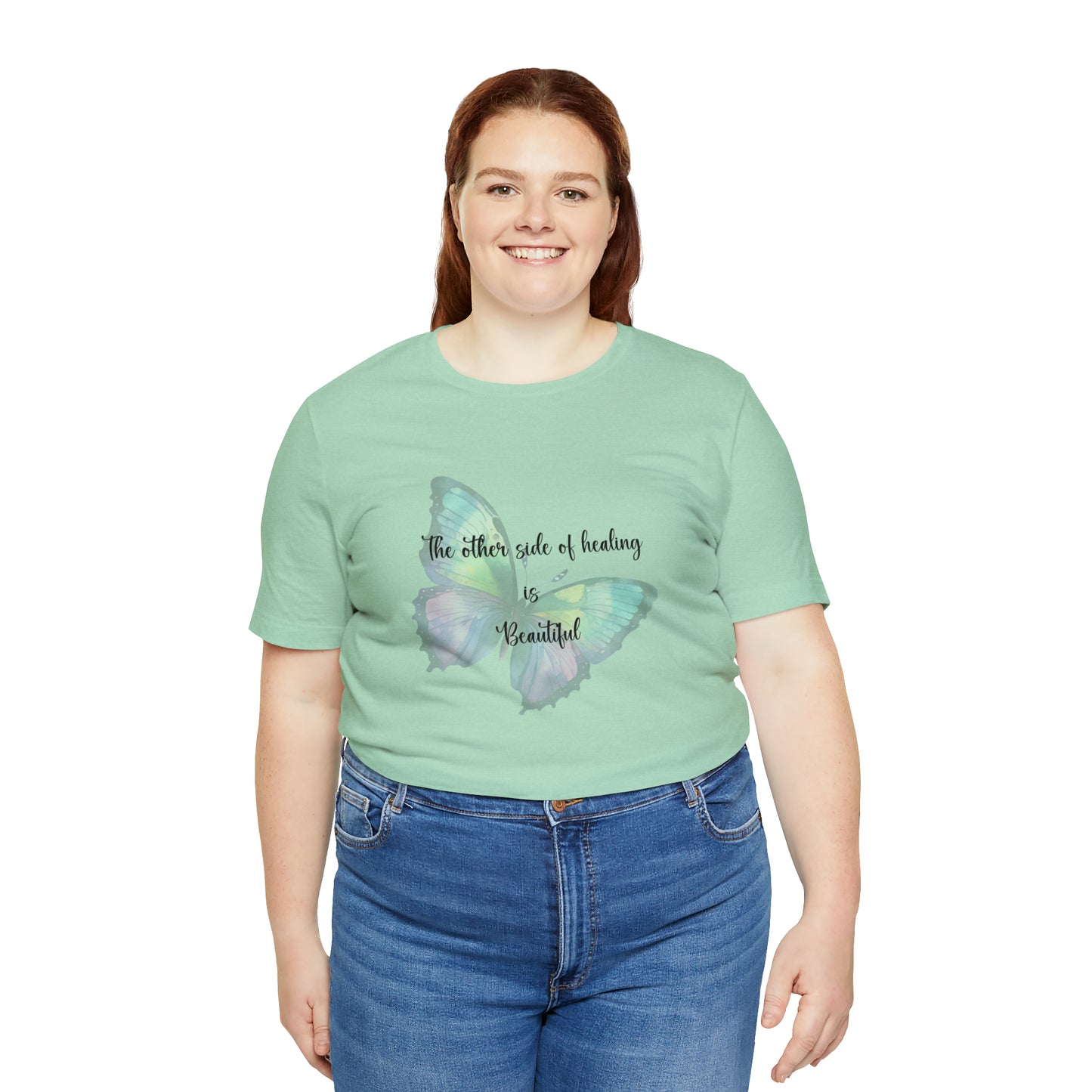 "Other side of Healing" Unisex Jersey Short Sleeve Tee