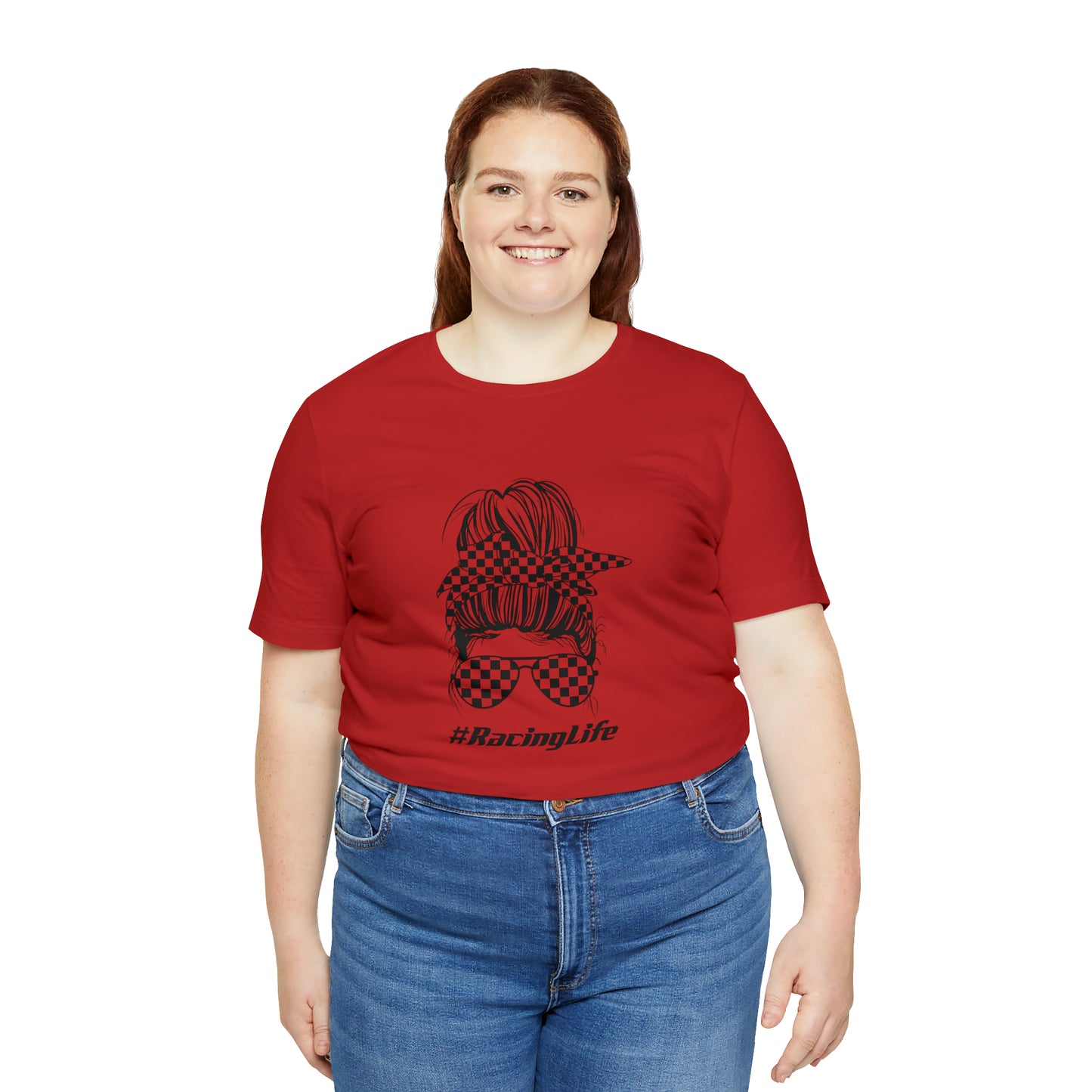 #Racinglife Unisex Jersey Short Sleeve Tee