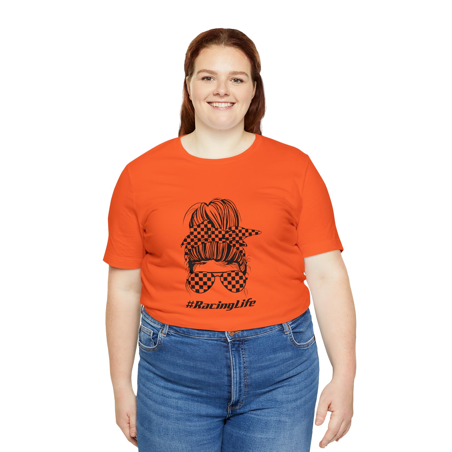 #Racinglife Unisex Jersey Short Sleeve Tee