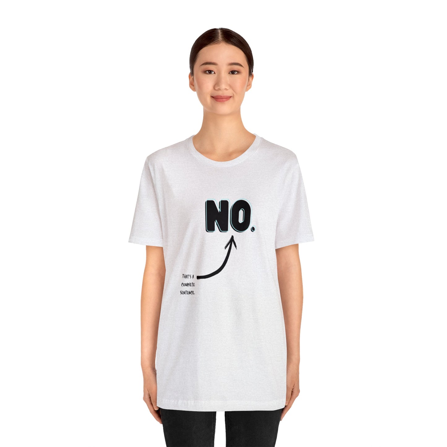 "NO" Short Sleeve Tee