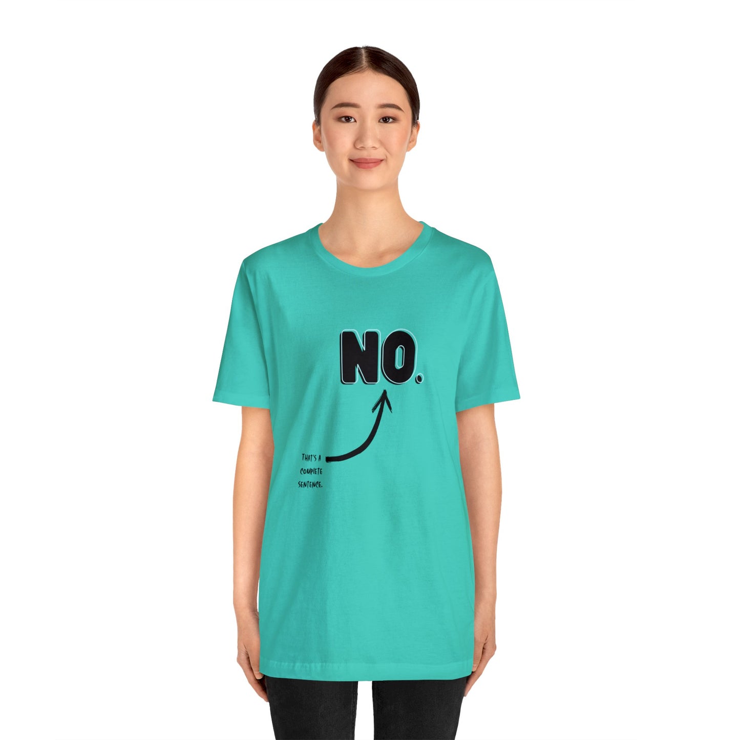 "NO" Short Sleeve Tee