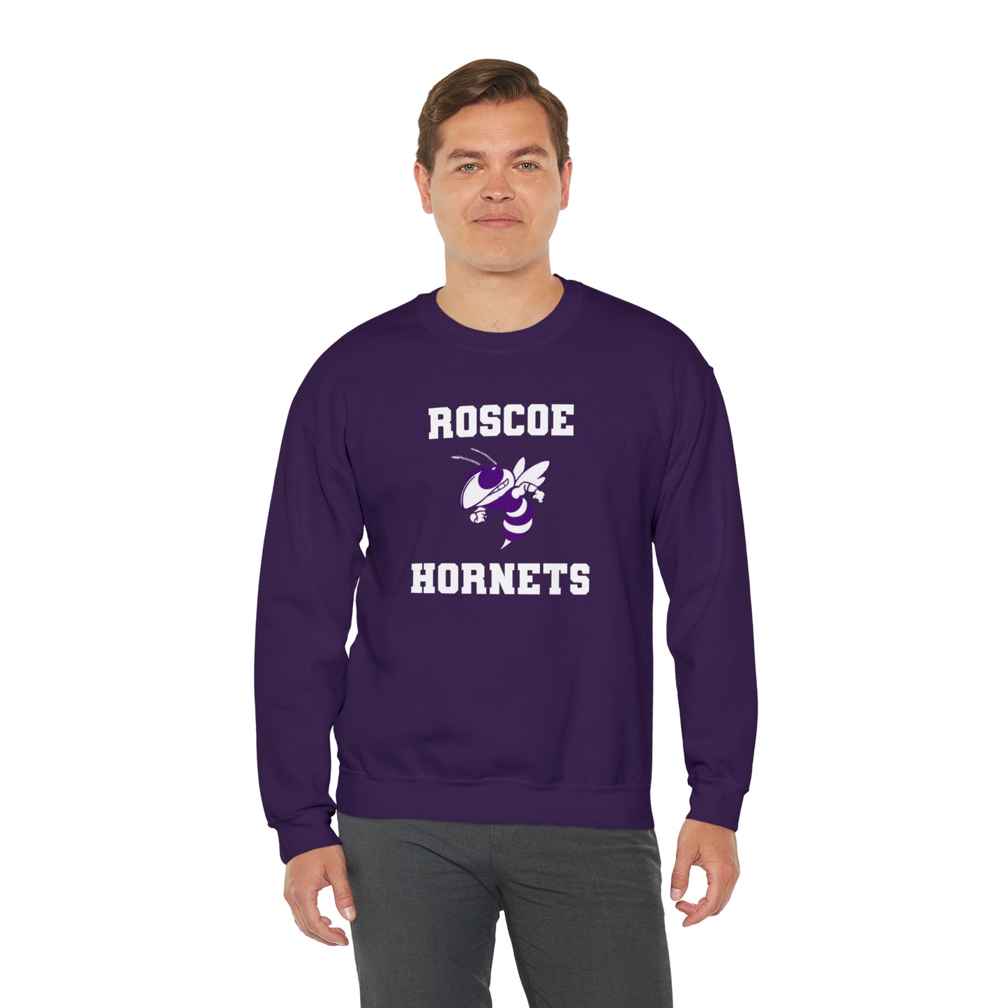 Roscoe Hornet Throwback Crewneck Sweatshirt